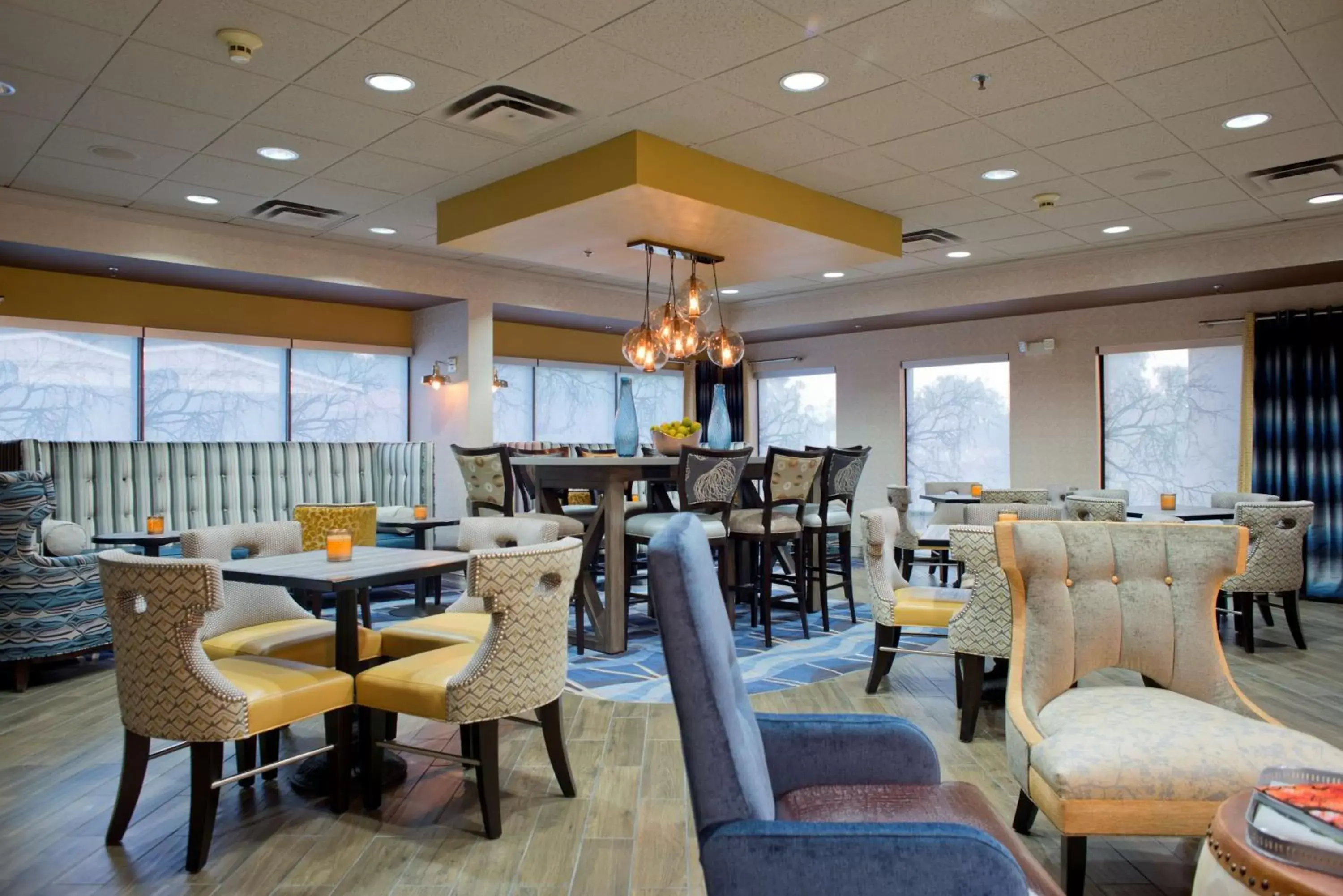 Dining area, Restaurant/Places to Eat in Hampton Inn Milledgeville