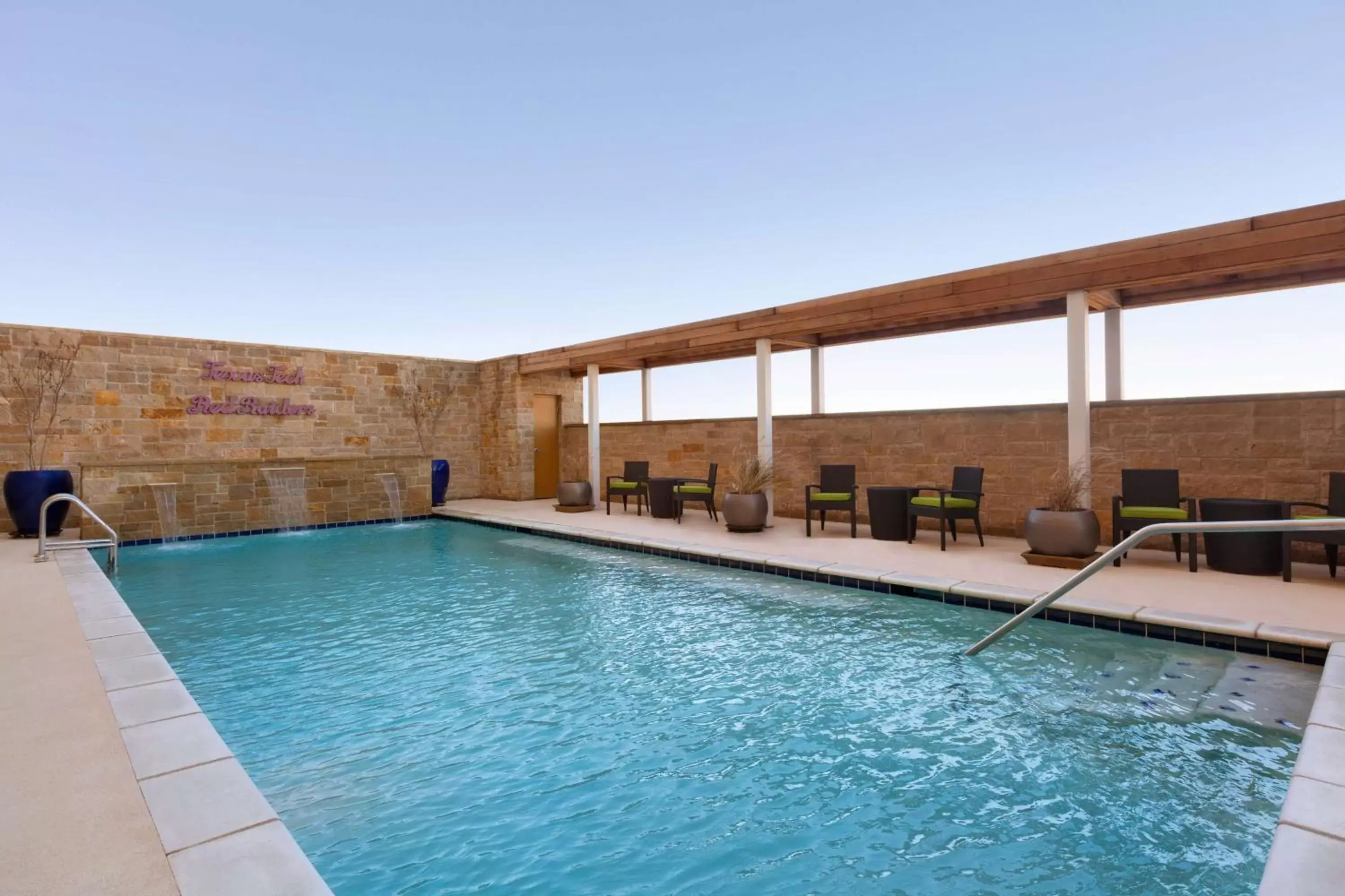 Pool view, Swimming Pool in Home2 Suites by Hilton Lubbock