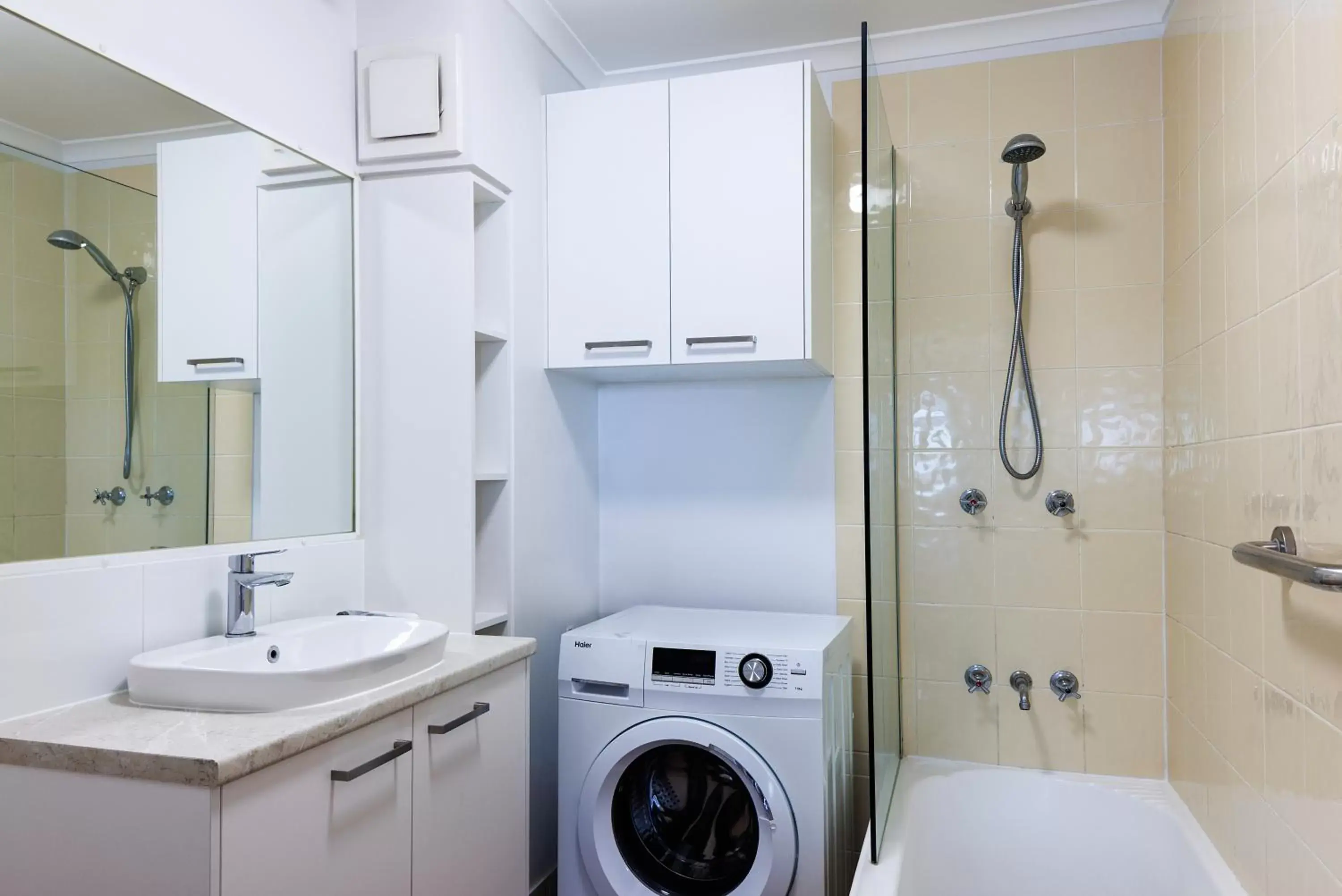 Bathroom in River Sands Apartments