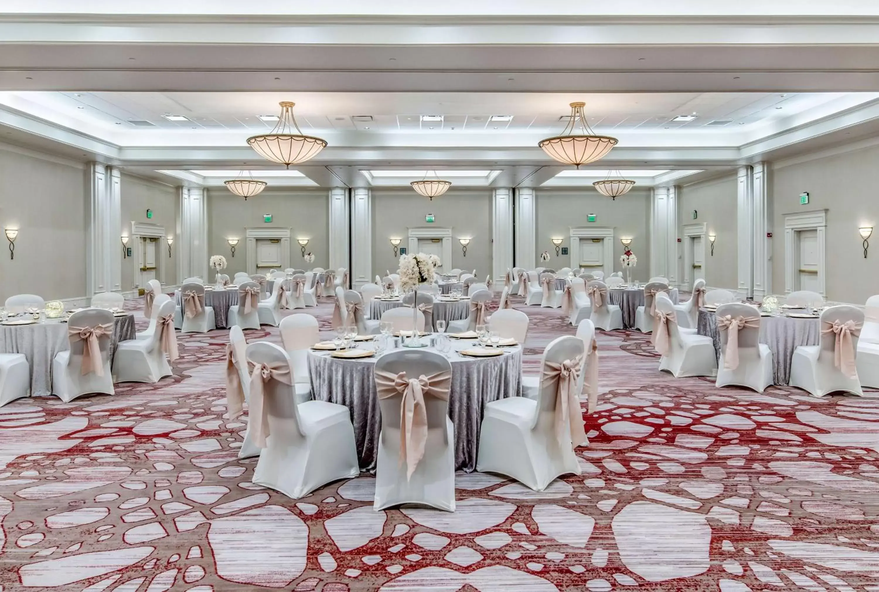 Dining area, Banquet Facilities in Hilton Garden Inn Suffolk Riverfront