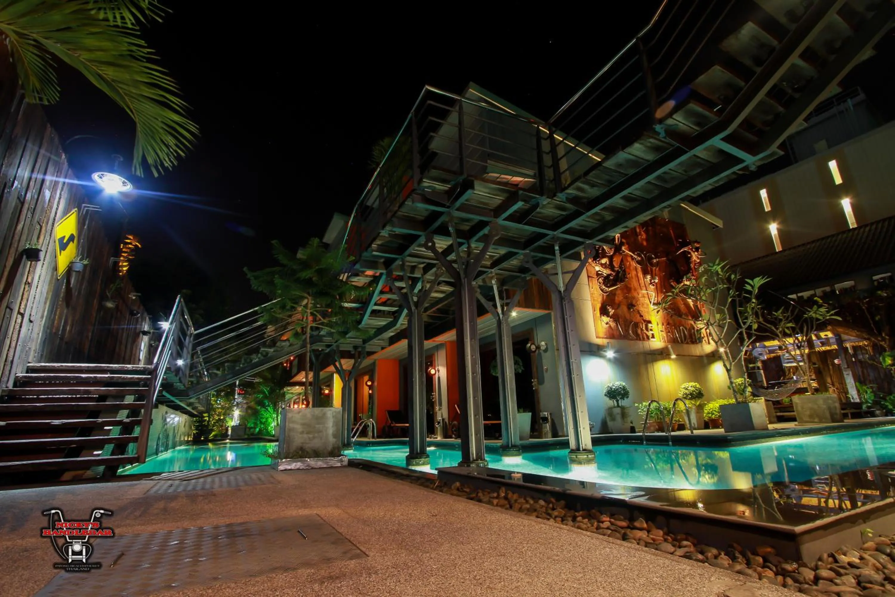 Balcony/Terrace in Nicky's Handlebar