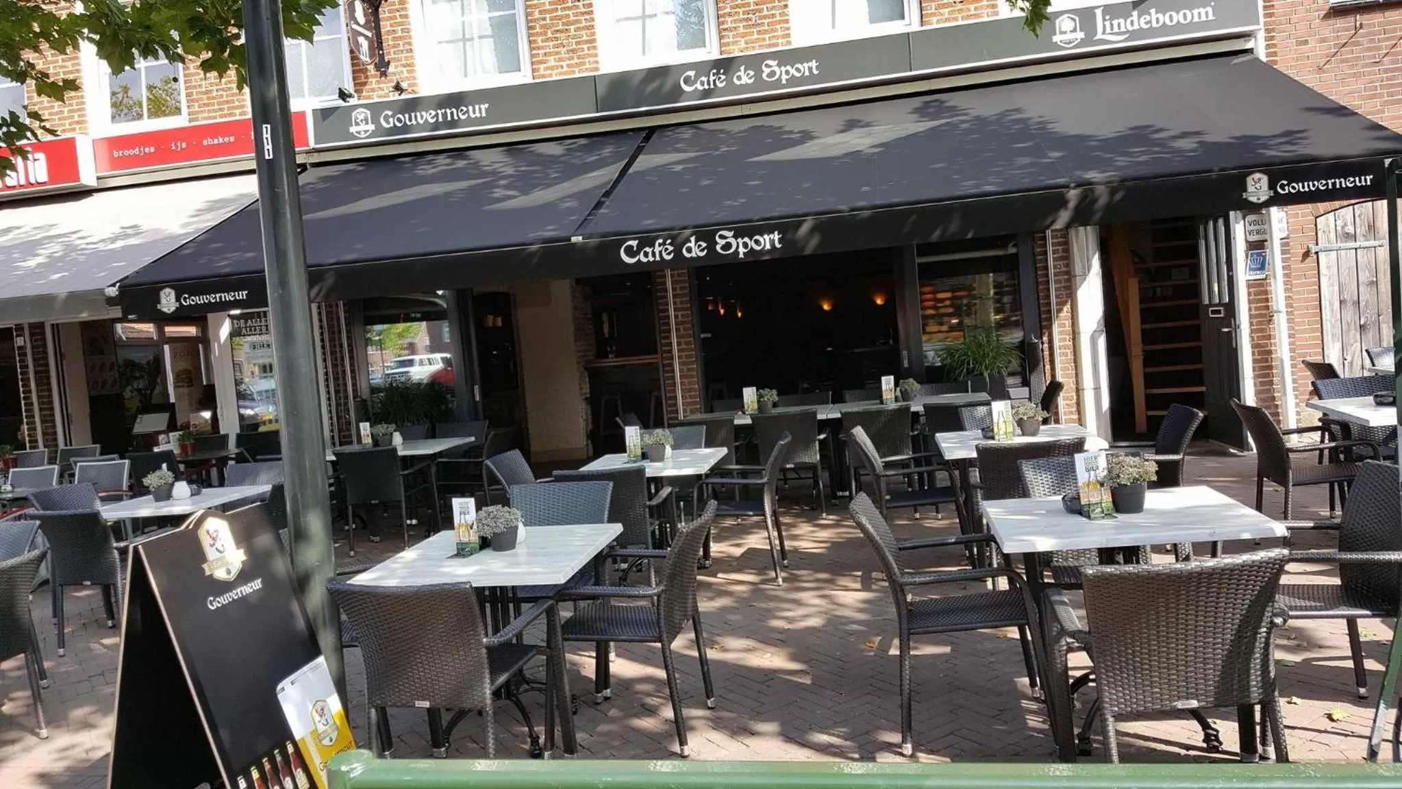 Balcony/Terrace, Restaurant/Places to Eat in Hotel Café de Sport