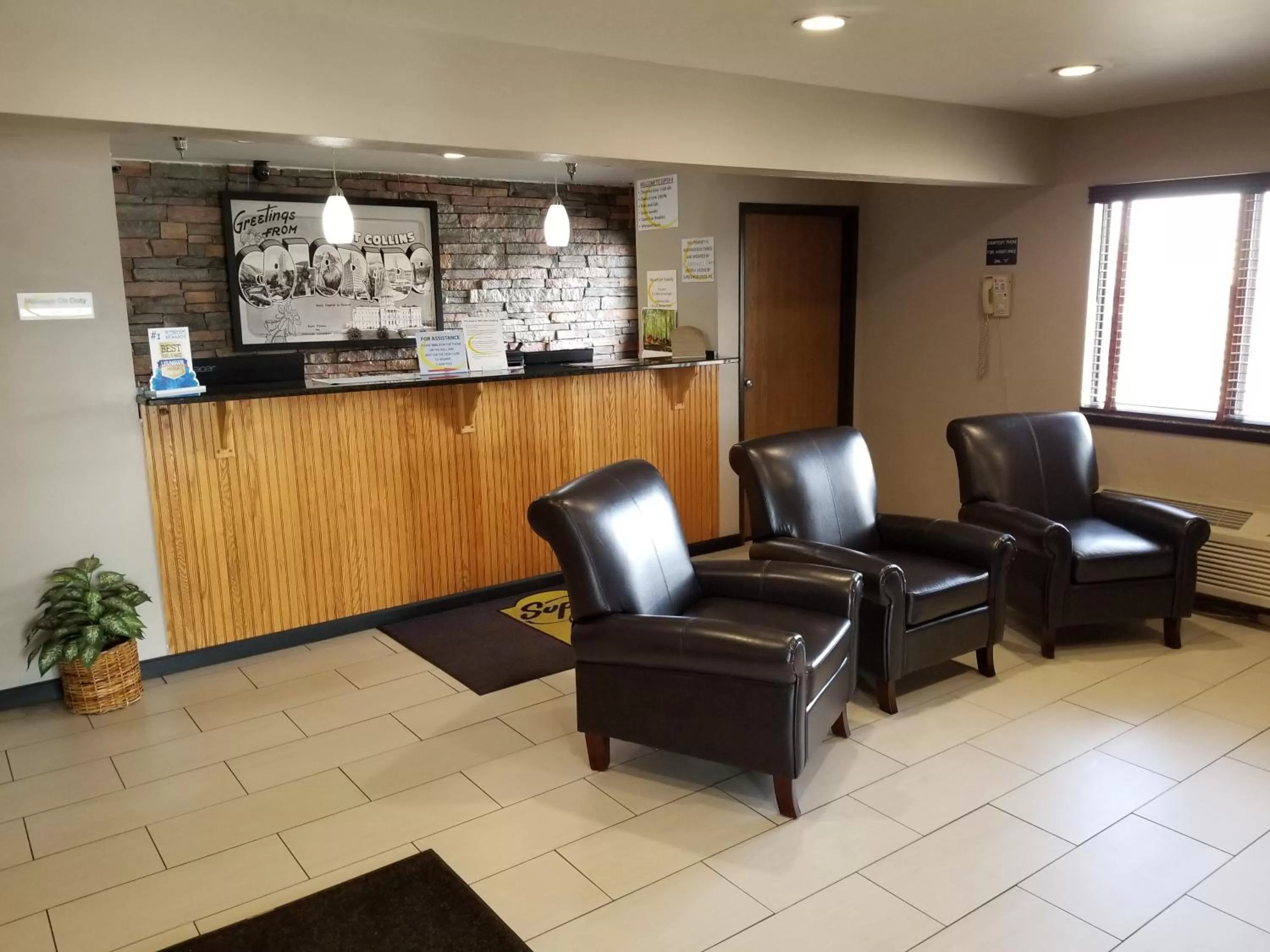 Lobby or reception in Super 8 by Wyndham Fort Collins