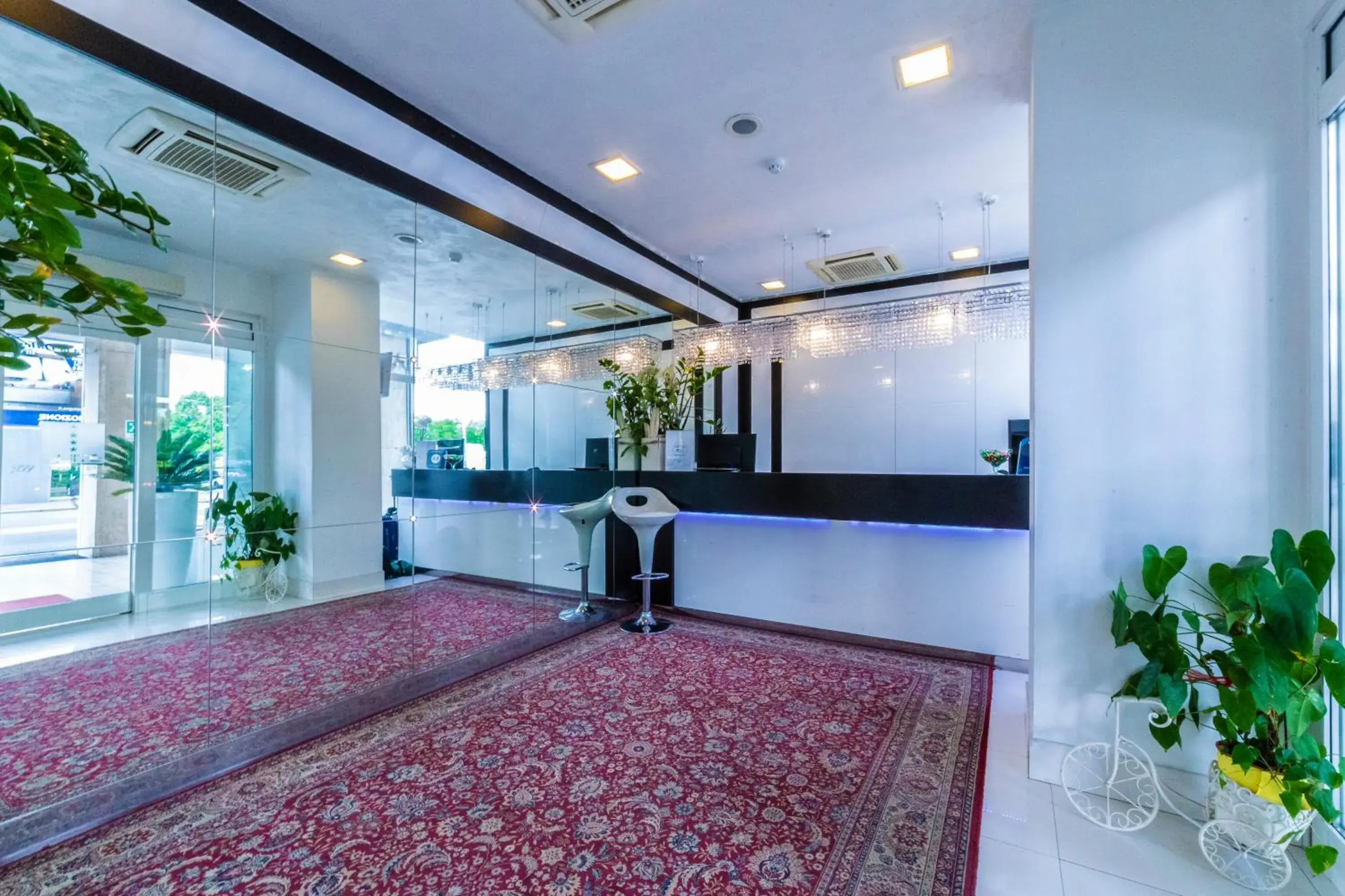 Lobby/Reception in Suite Hotel Elite