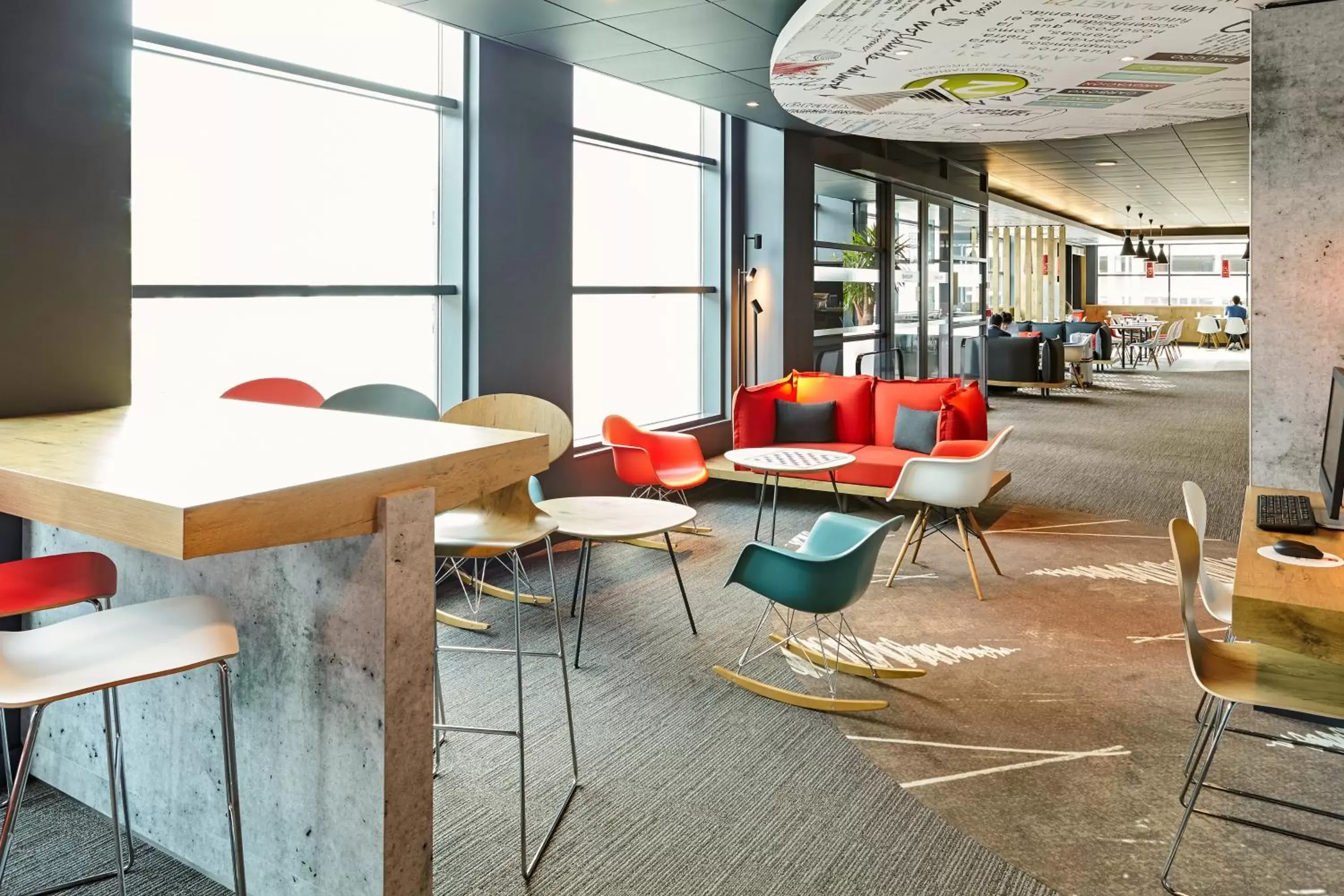 Lobby or reception, Lounge/Bar in ibis Birmingham International Airport – NEC