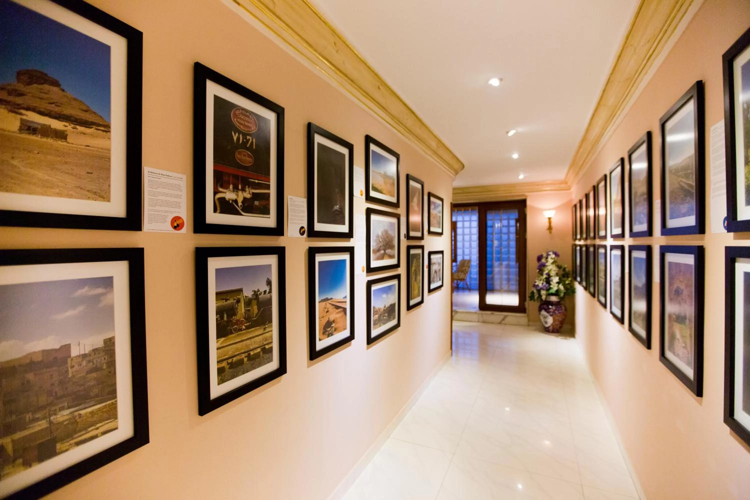 Decorative detail in Amman International Hotel