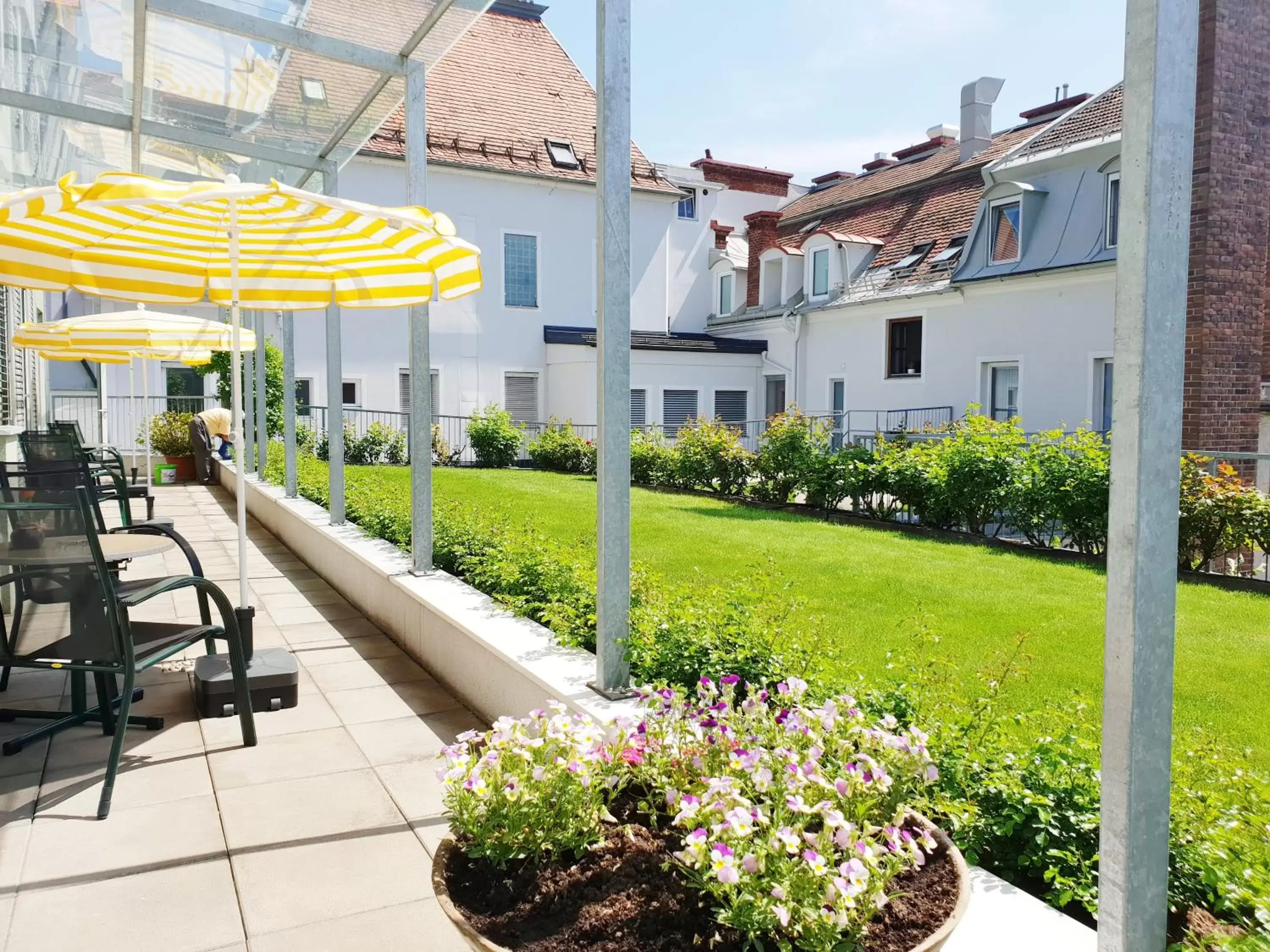 Garden in Hotel Gollner