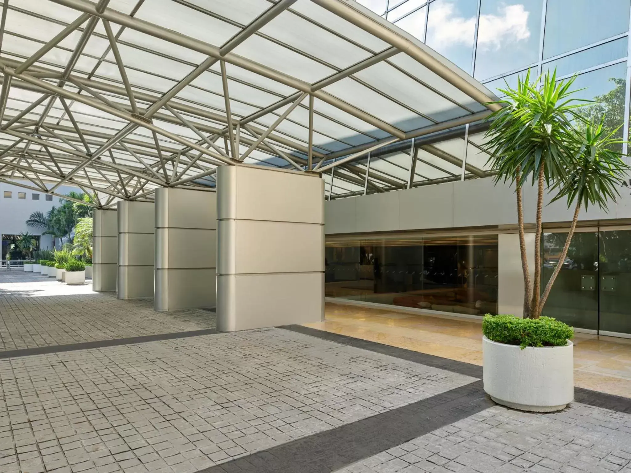 Lobby or reception, Patio/Outdoor Area in Fiesta Americana Guadalajara