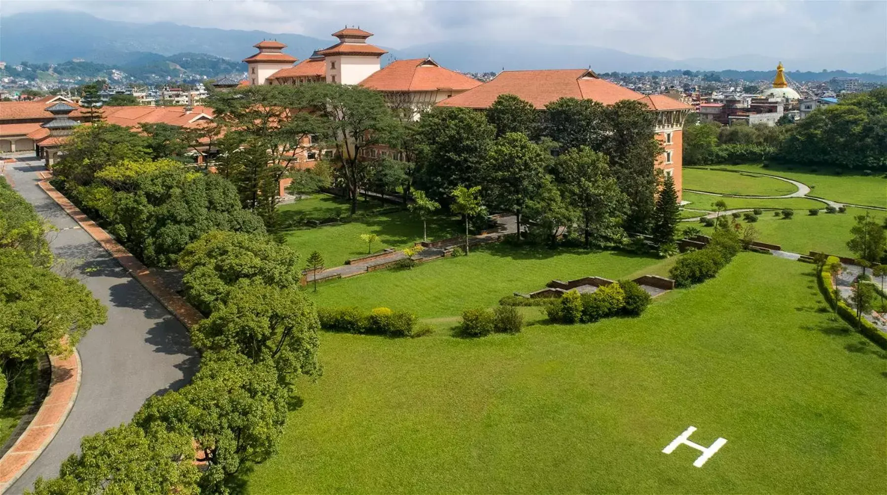 Property building, Bird's-eye View in Hyatt Regency Kathmandu