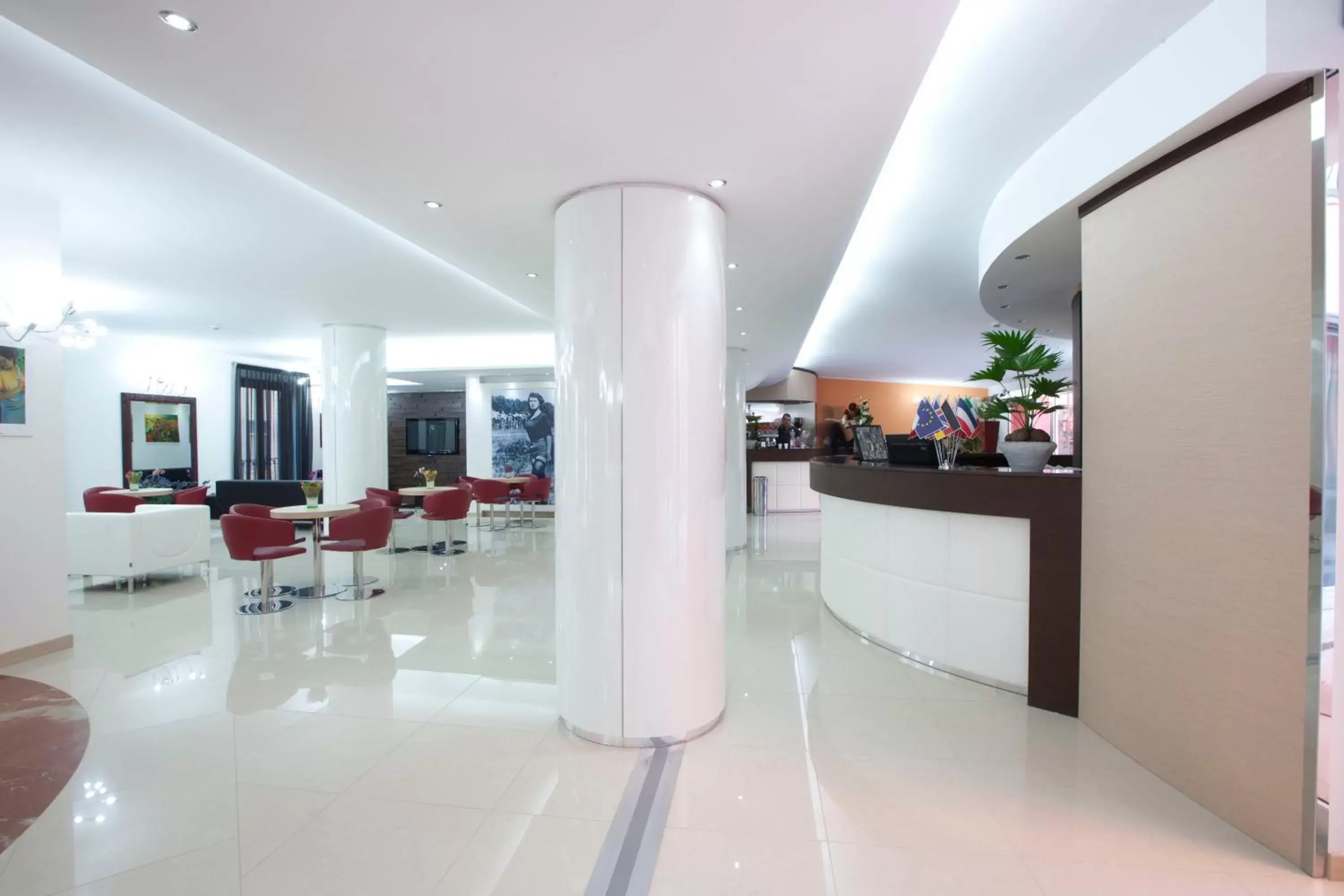 Lobby or reception in Hotel Eridano