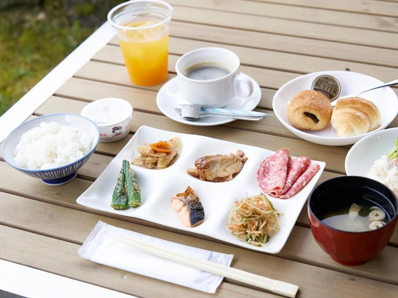 Breakfast in Hakone Yumoto Hotel