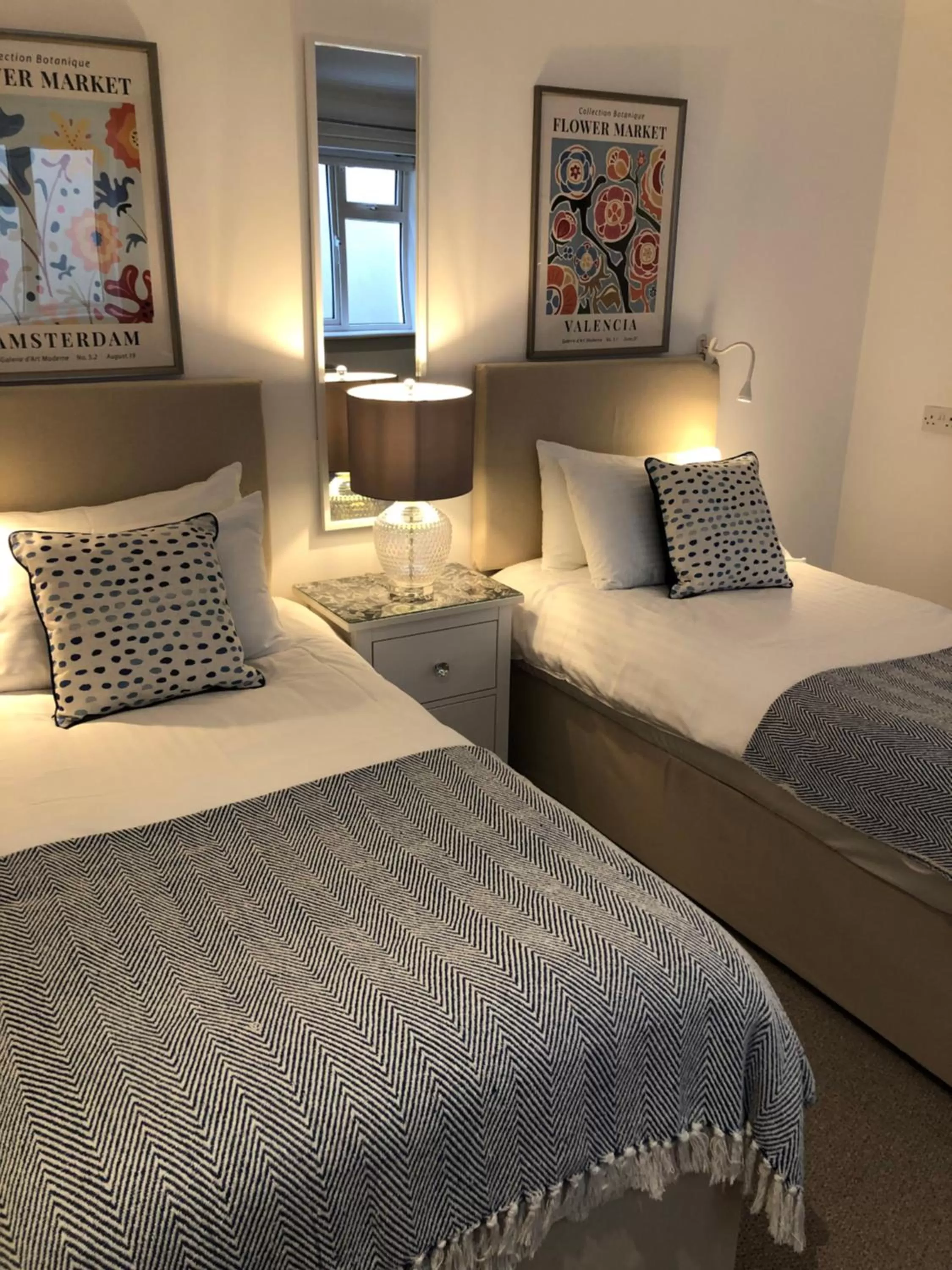 Bed in Websters Bed & Breakfast