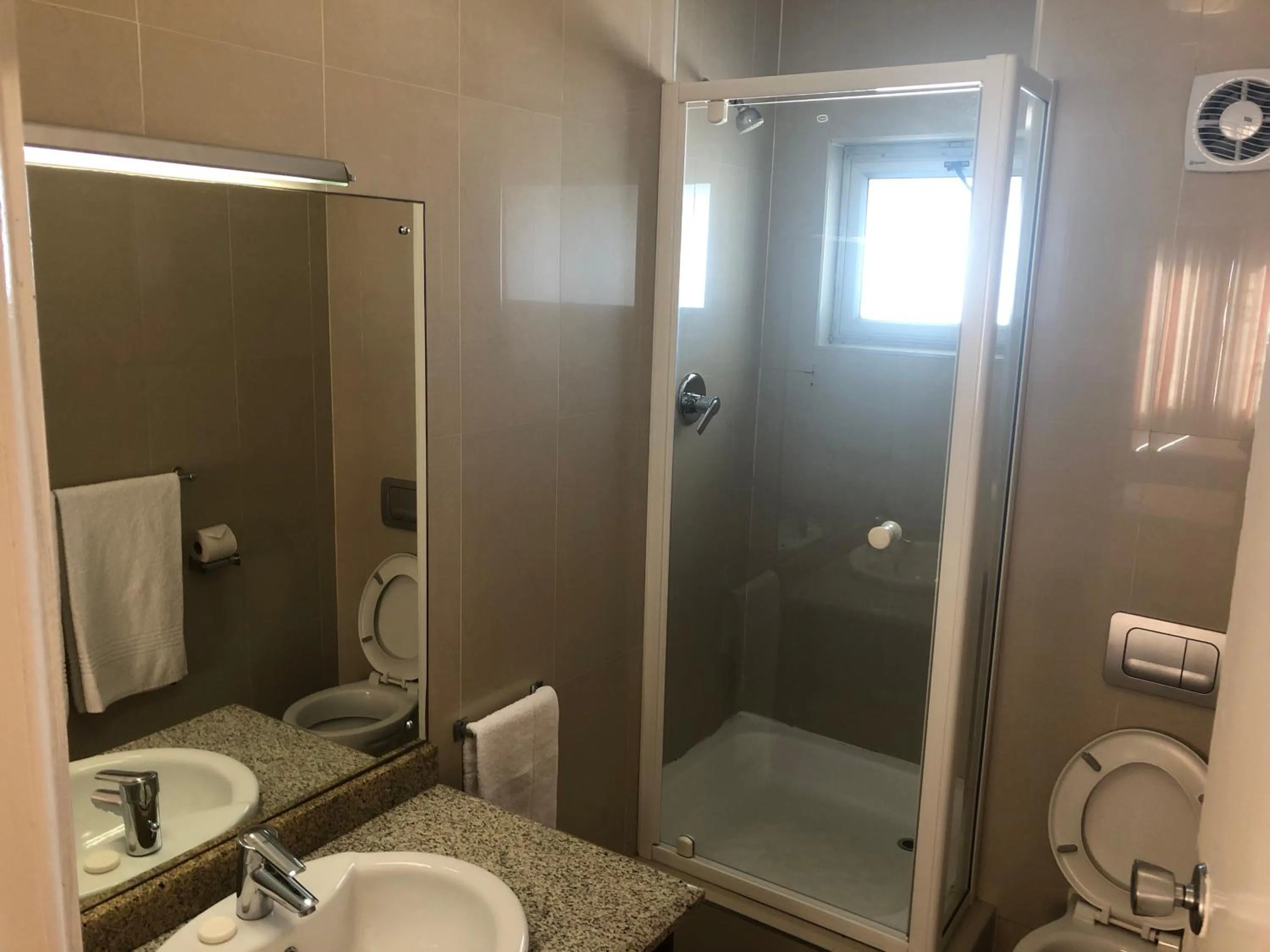 Shower in Coastlands Durban Self Catering Holiday Apartments