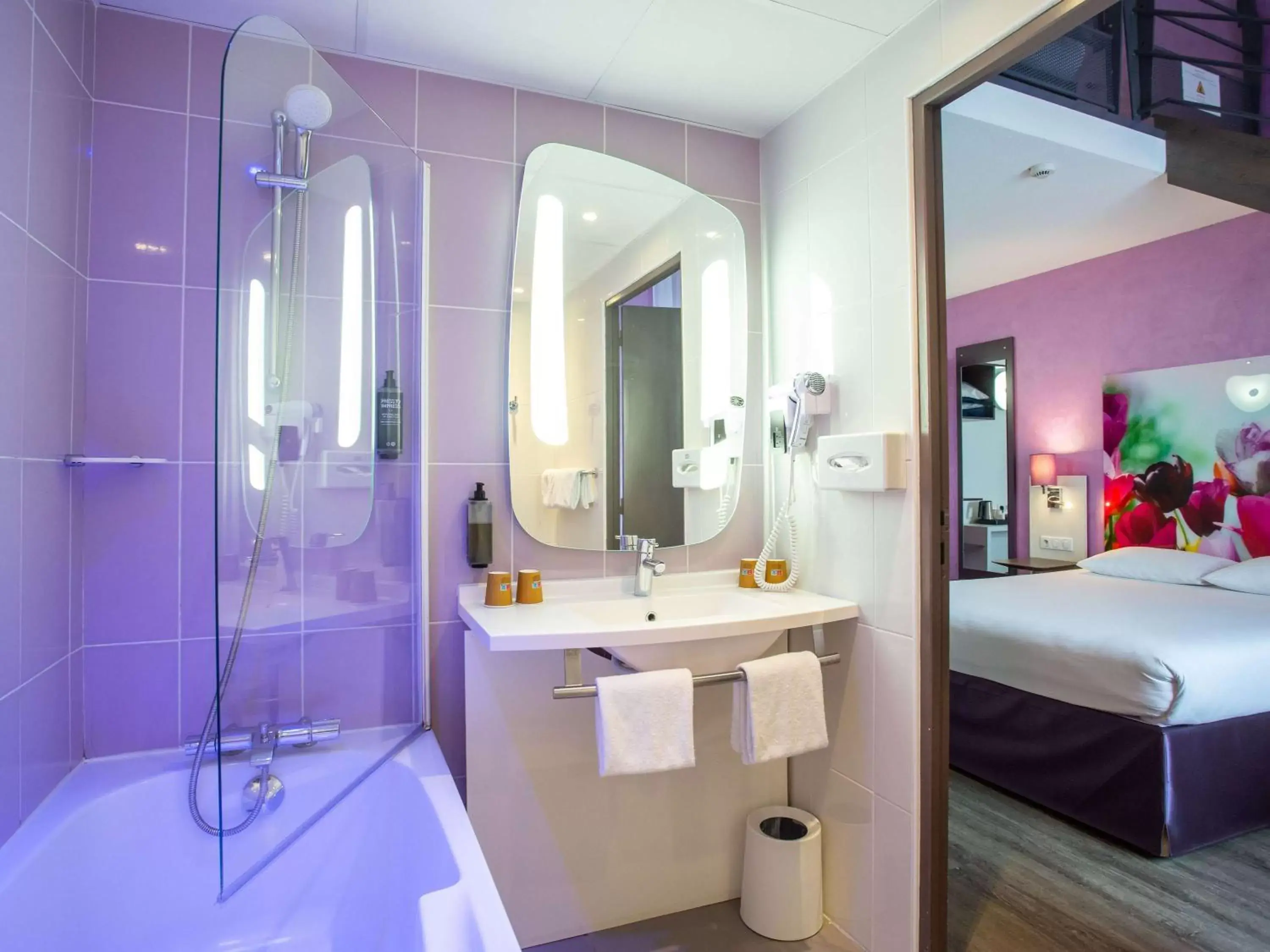 Bedroom, Bathroom in ibis Styles Bourges