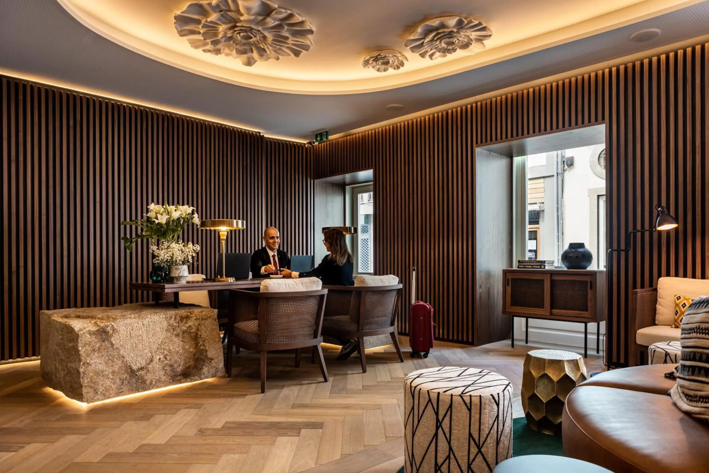 Lobby or reception in Pousada do Porto - Rua das Flores Lobby or reception in Pousada do Porto - Rua das Flores