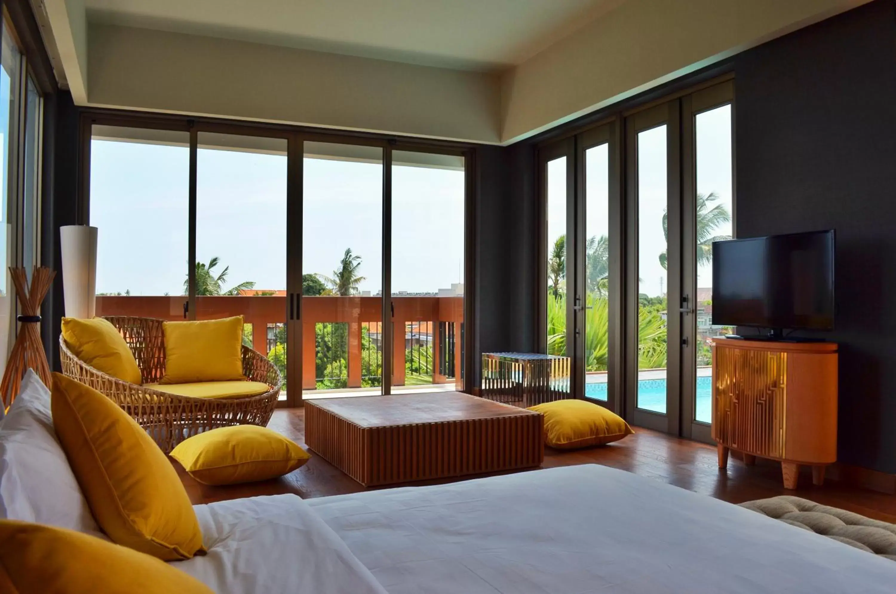 Bedroom, Seating Area in TS SUITES Seminyak Bali