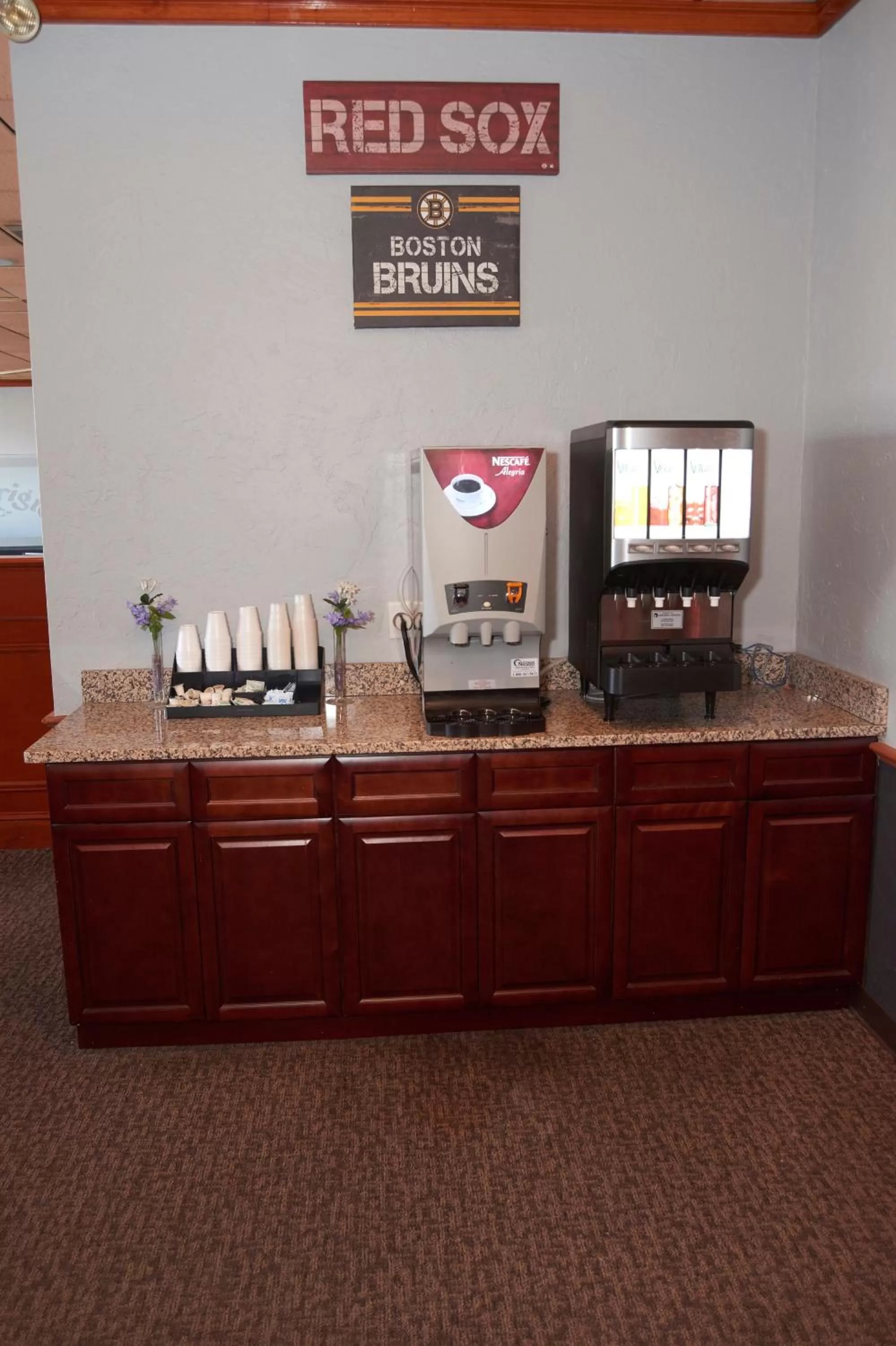 Continental breakfast in Falmouth Inn