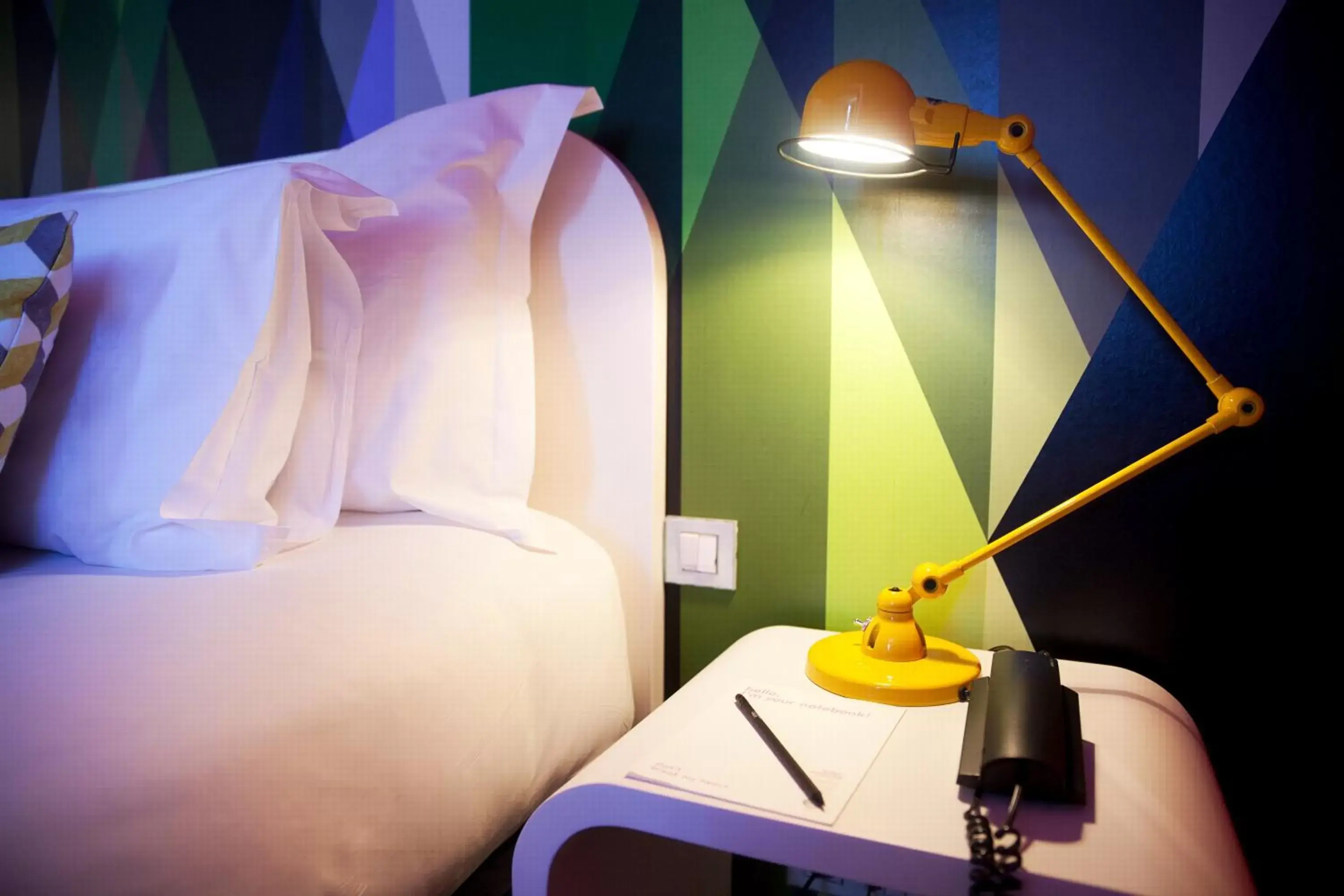 Decorative detail, Bed in Internacional Design Hotel