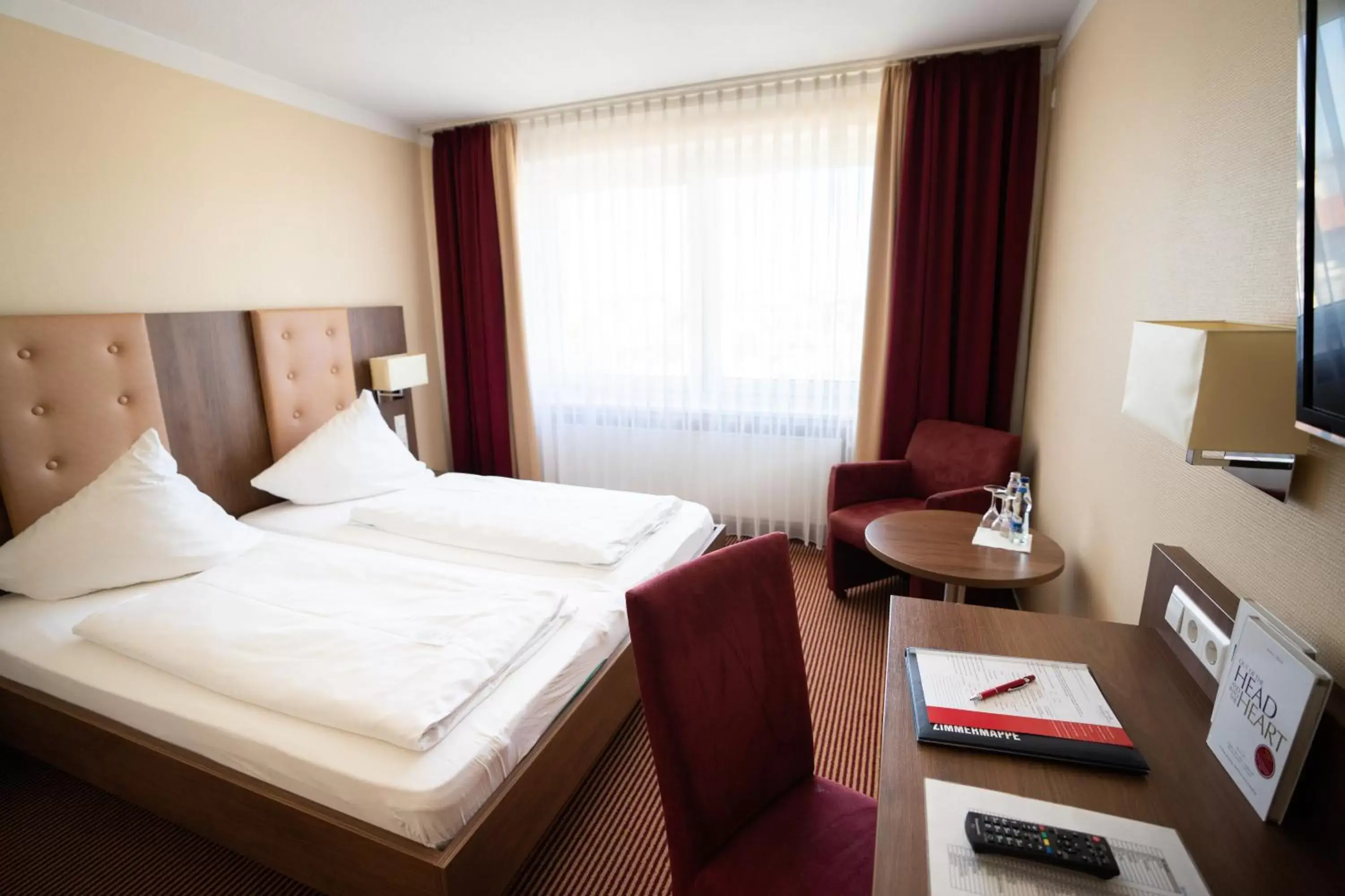 Bed in Europa Kehl Hotel Bed in Europa Kehl Hotel