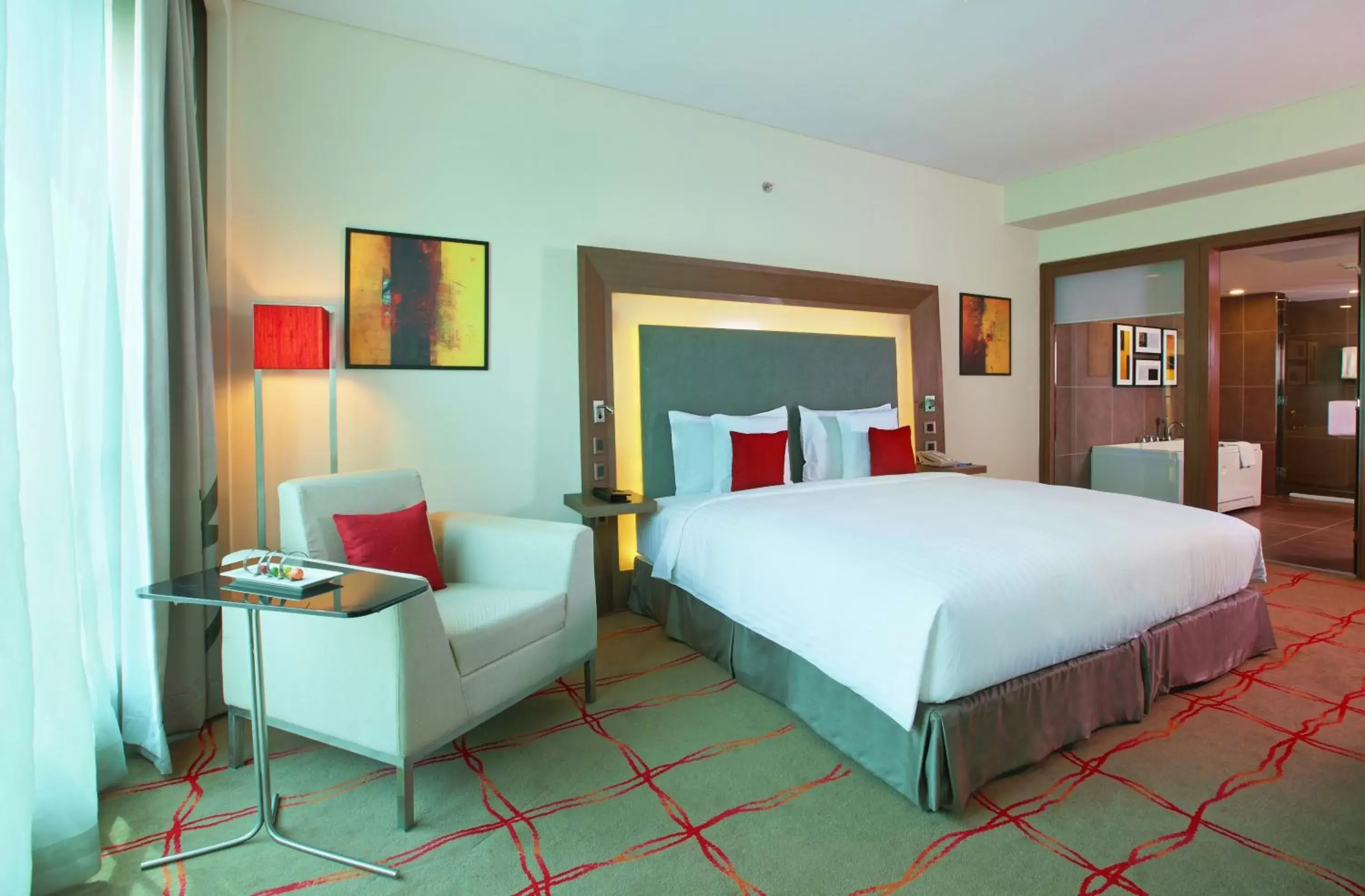 Bedroom, Bed in Novotel Ahmedabad