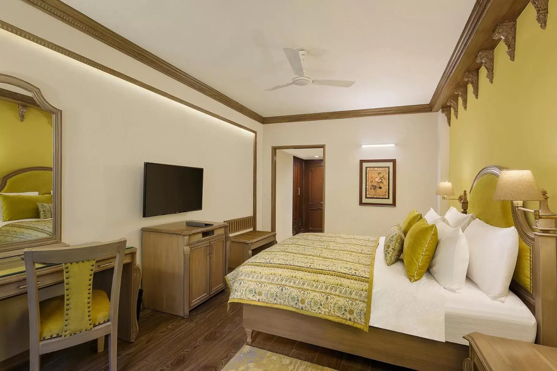 Photo of the whole room, Bed in Ramada by Wyndham Mussoorie Mall Road