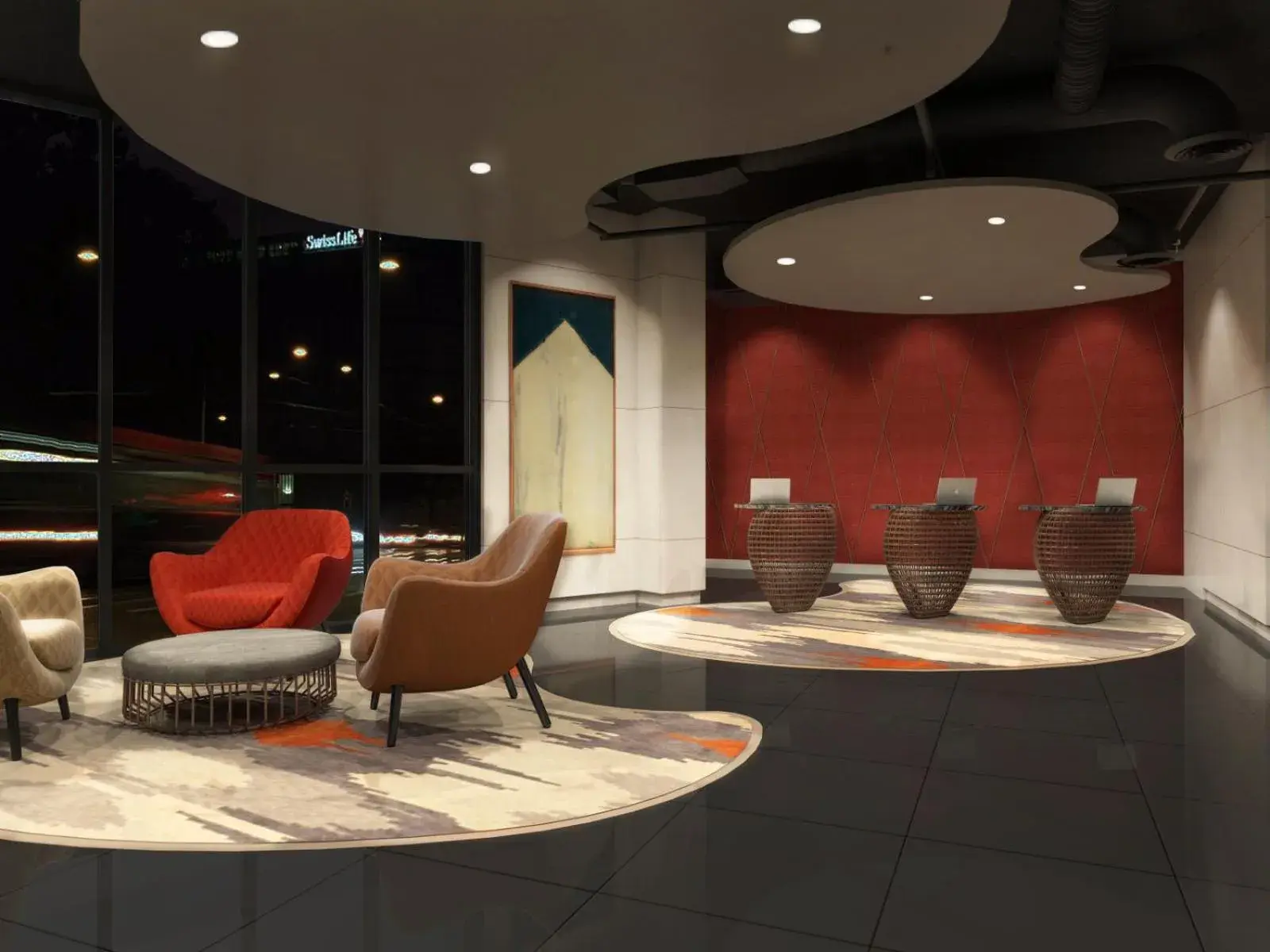 Lobby or reception in J-Hotel by Dorsett Lobby or reception in J-Hotel by Dorsett
