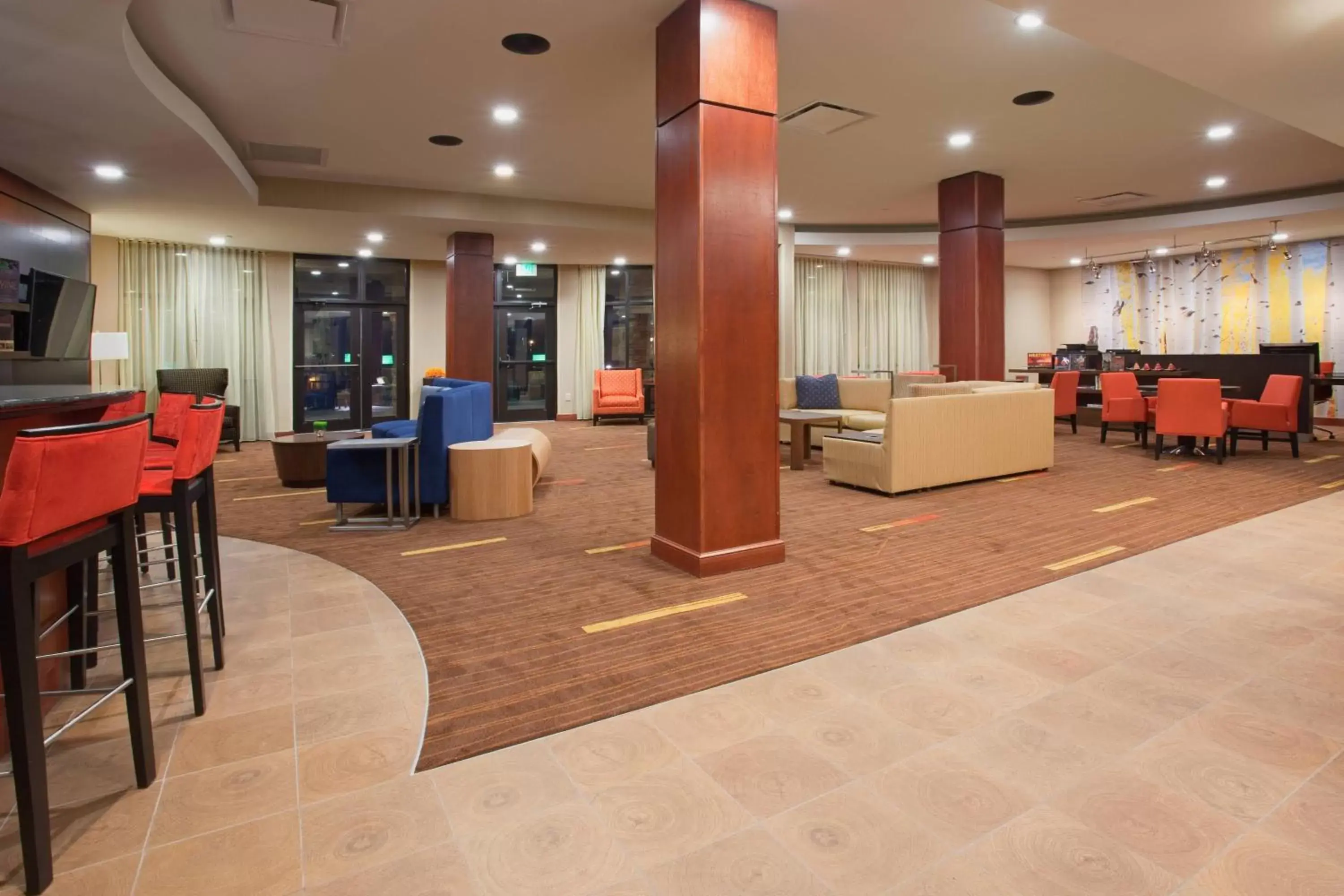 Lobby or reception, Restaurant/Places to Eat in Courtyard Grand Junction