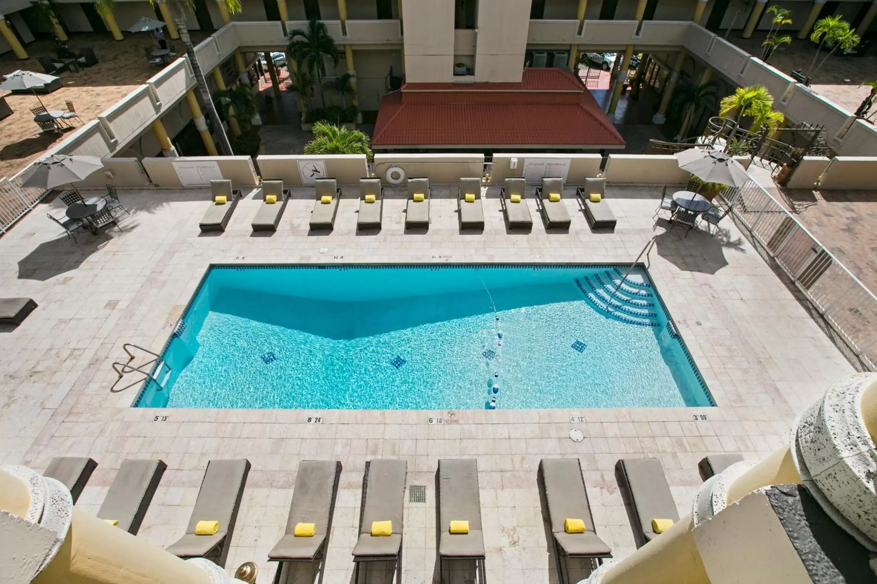 Swimming pool, Pool View in Windward Passage Hotel