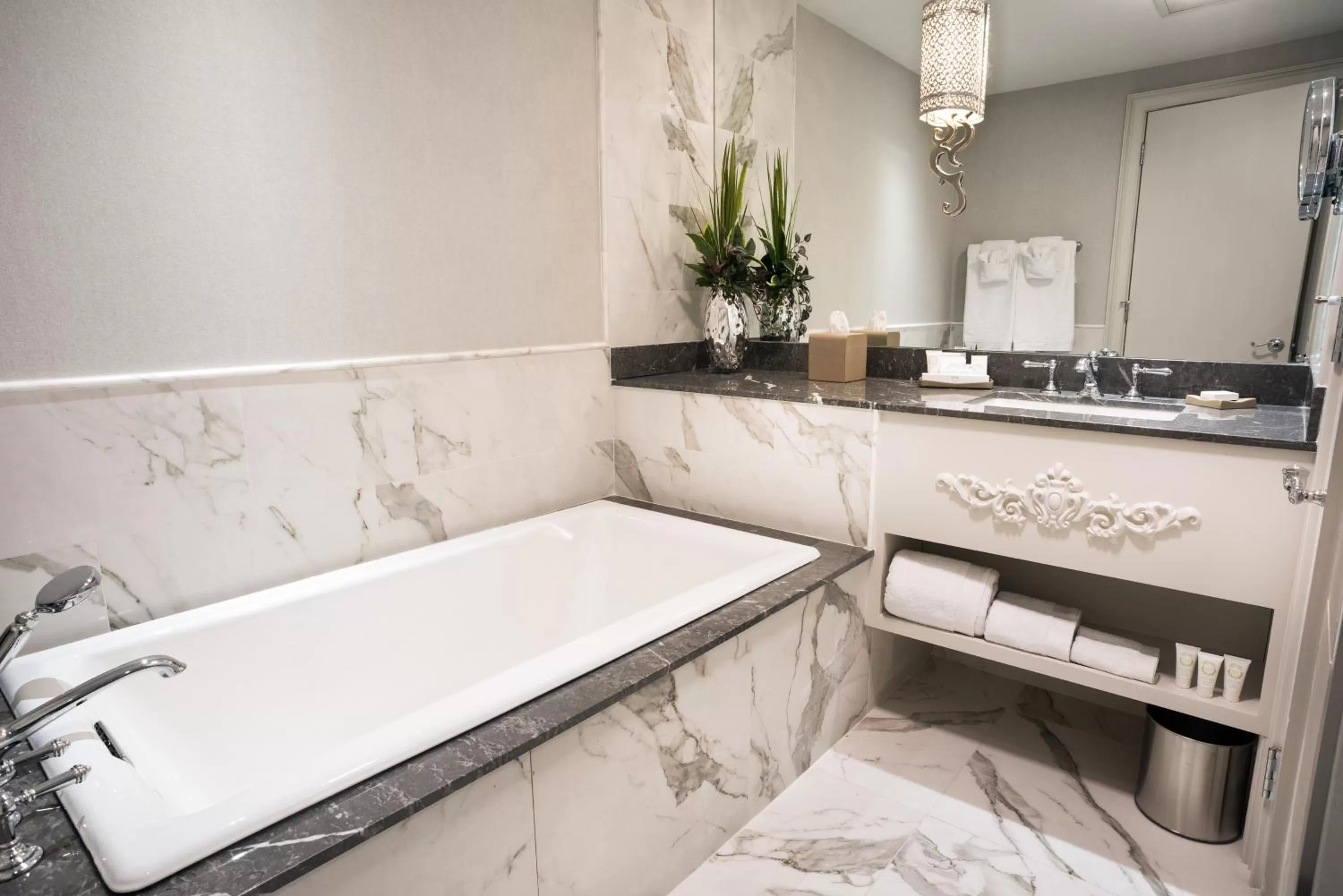 Bath in The Ivey's Hotel