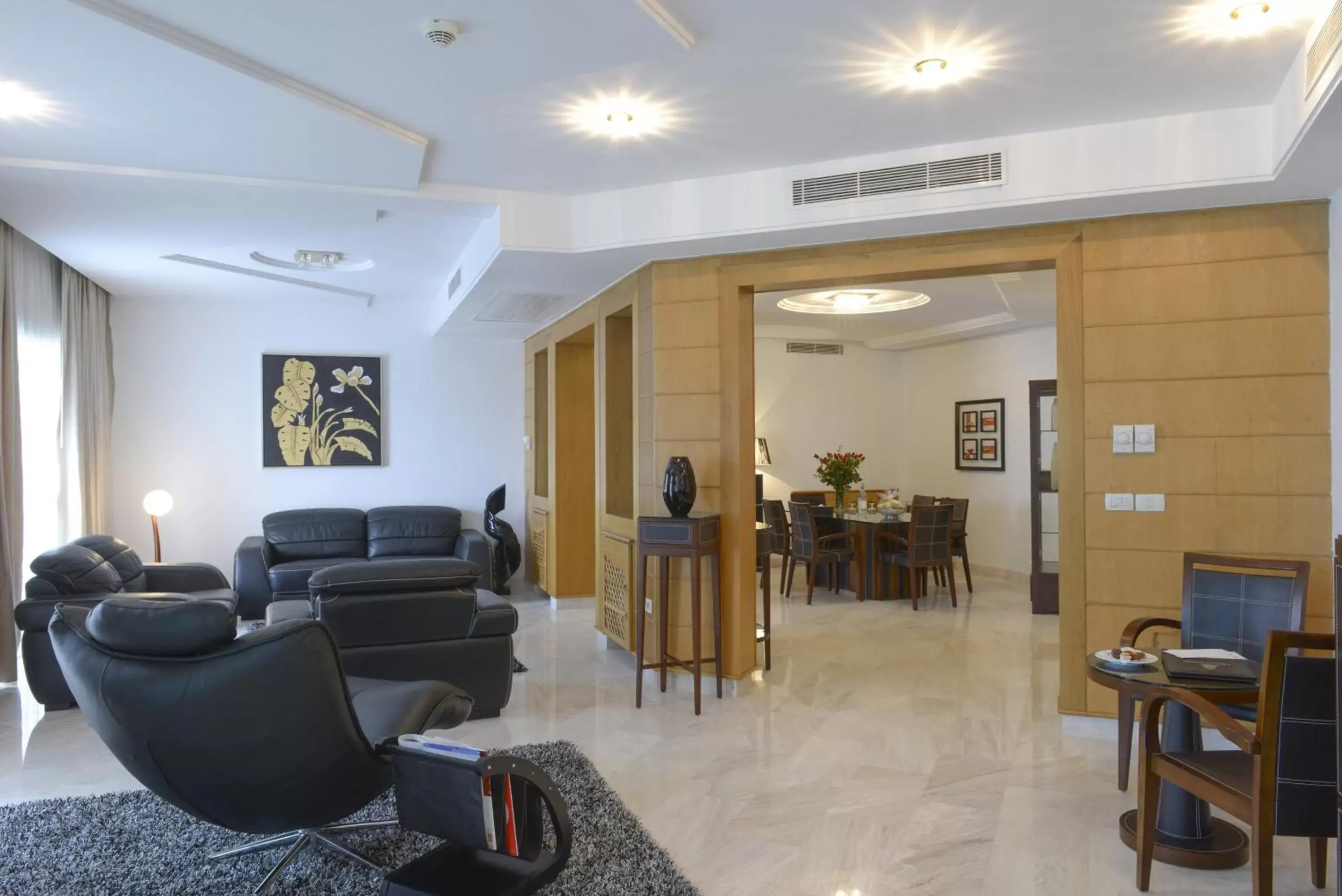 Living room, Seating Area in The Penthouse Suites Hotel