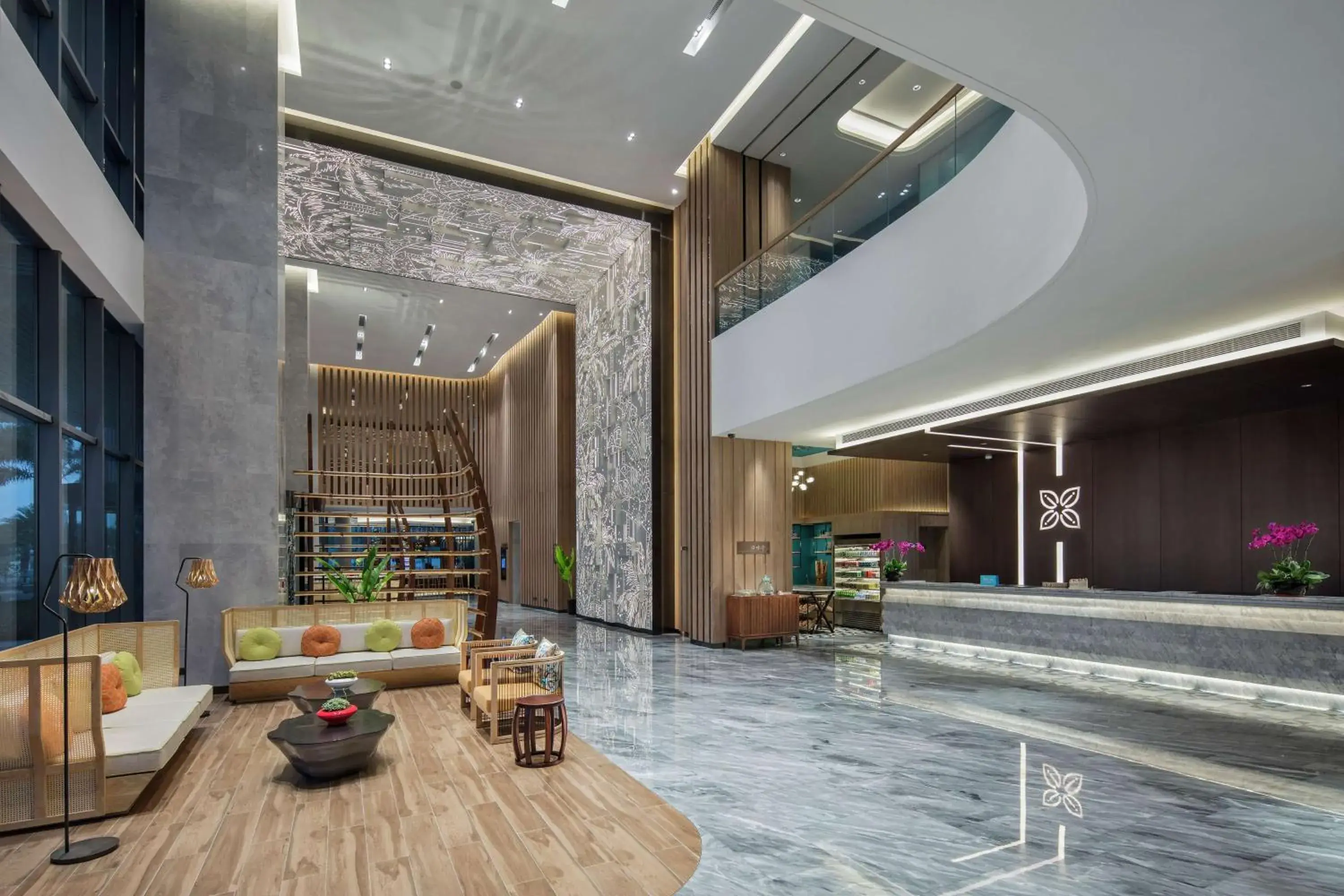 Lobby or reception, Lobby/Reception in Hilton Garden Inn Sanya, China