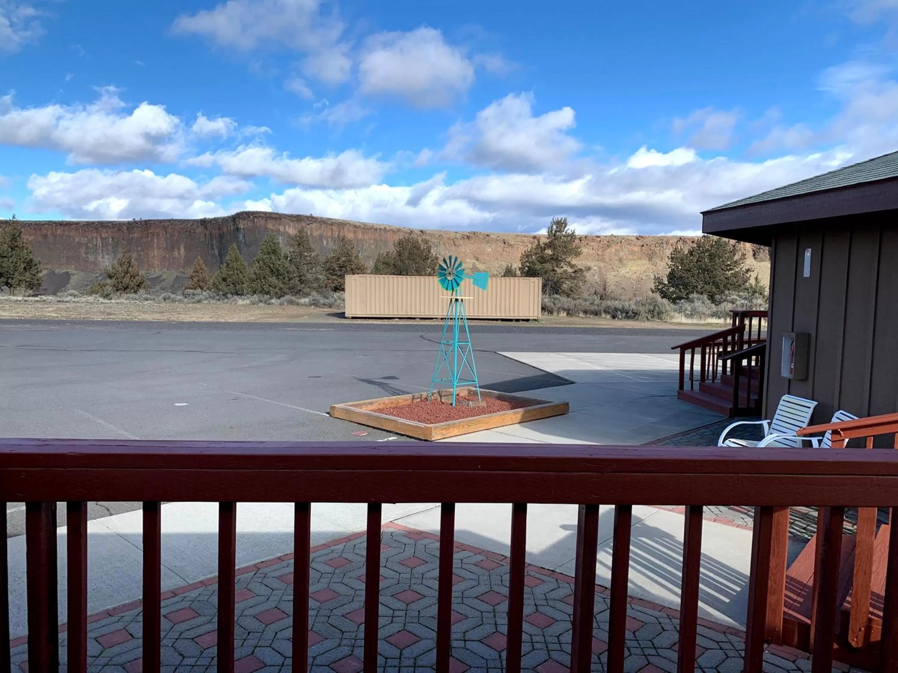 Balcony/Terrace in Smith Rock Resort