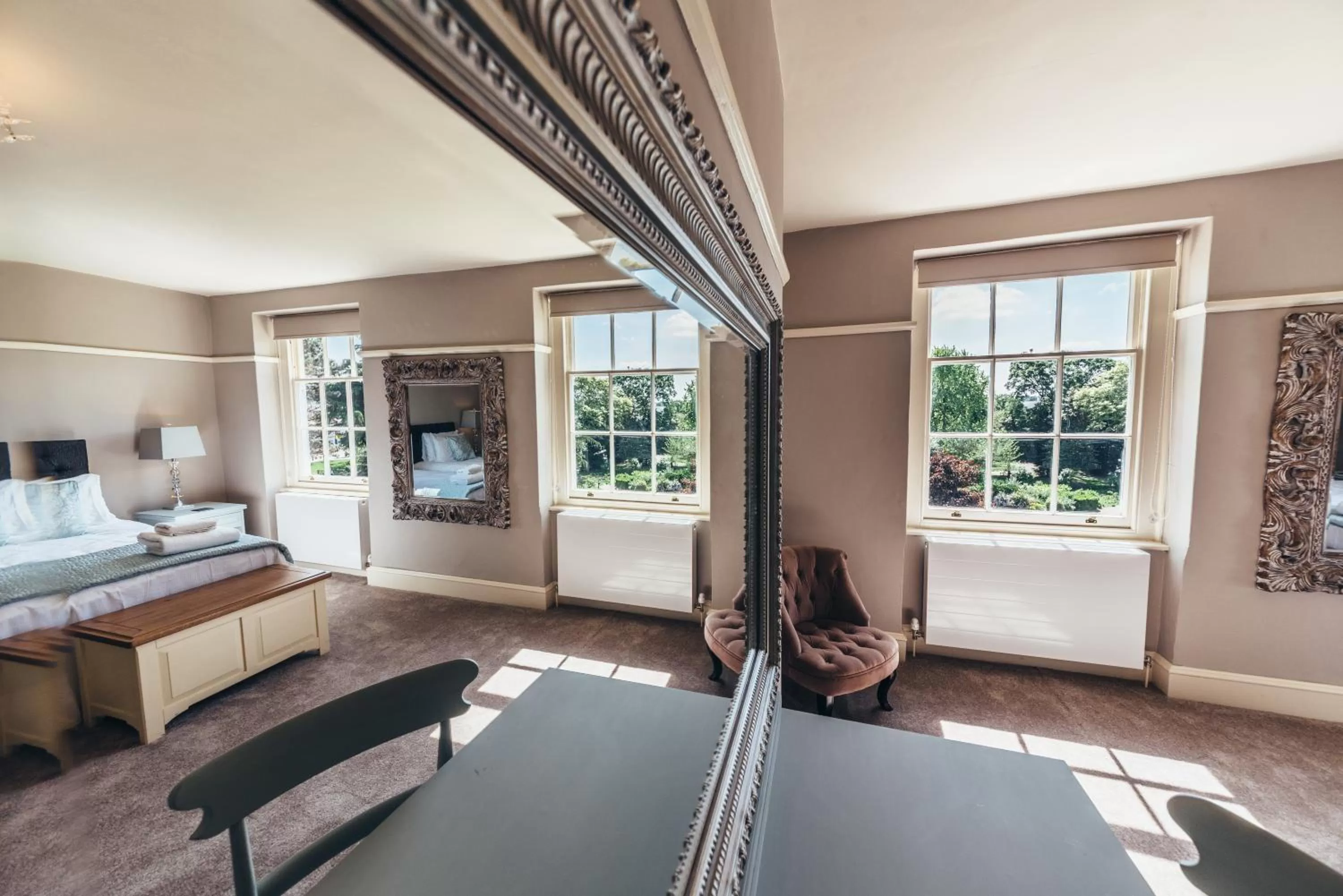 Bedroom, Seating Area in Birchover Bridgford Hall