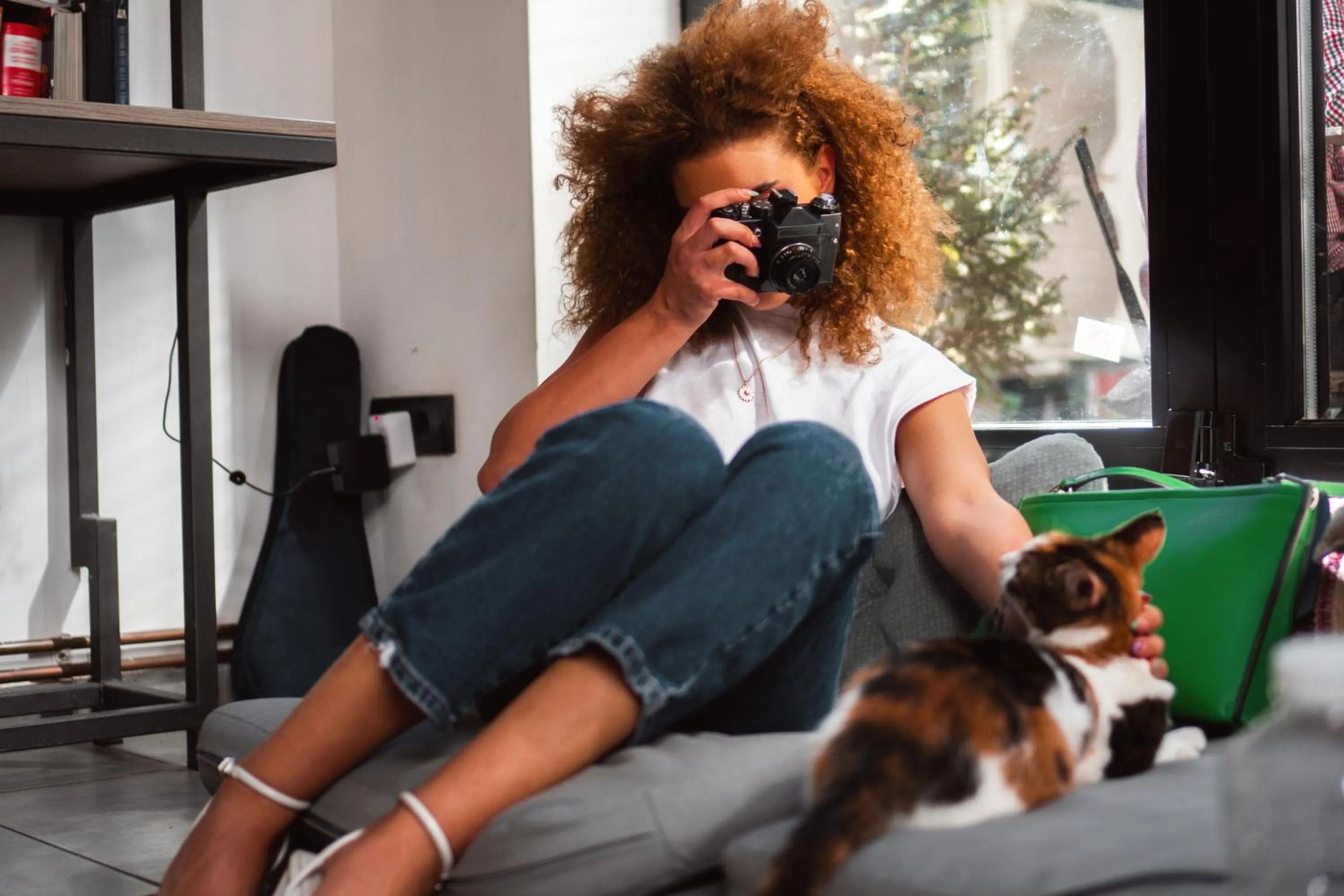 Living room in Good People Design Hostel