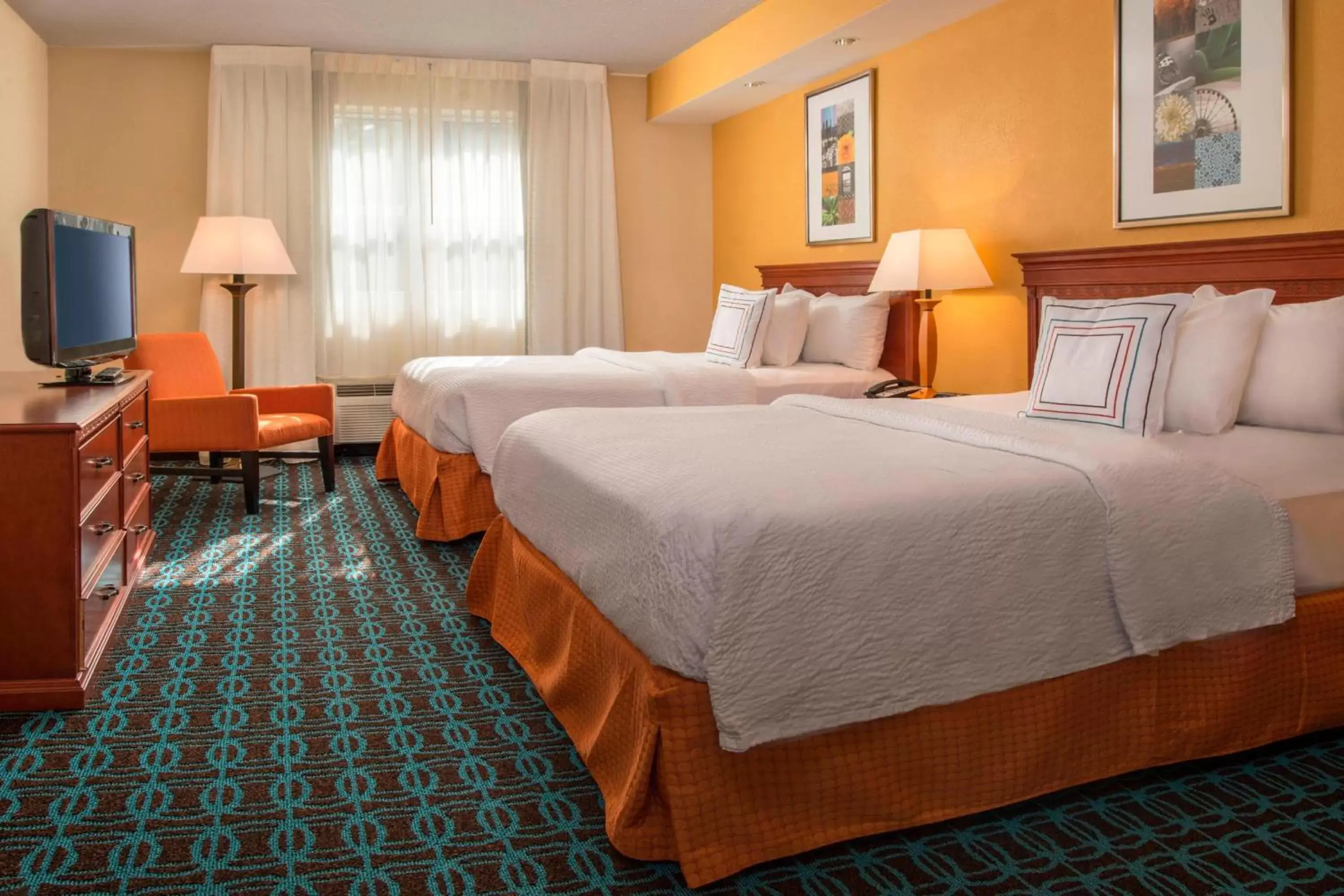 Bedroom, Bed in Fairfield Inn & Suites by Marriott Williamsburg