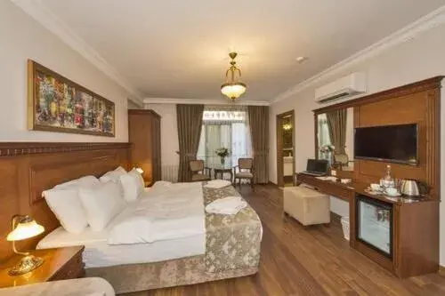 Communal lounge/ TV room in Blisstanbul Hotel