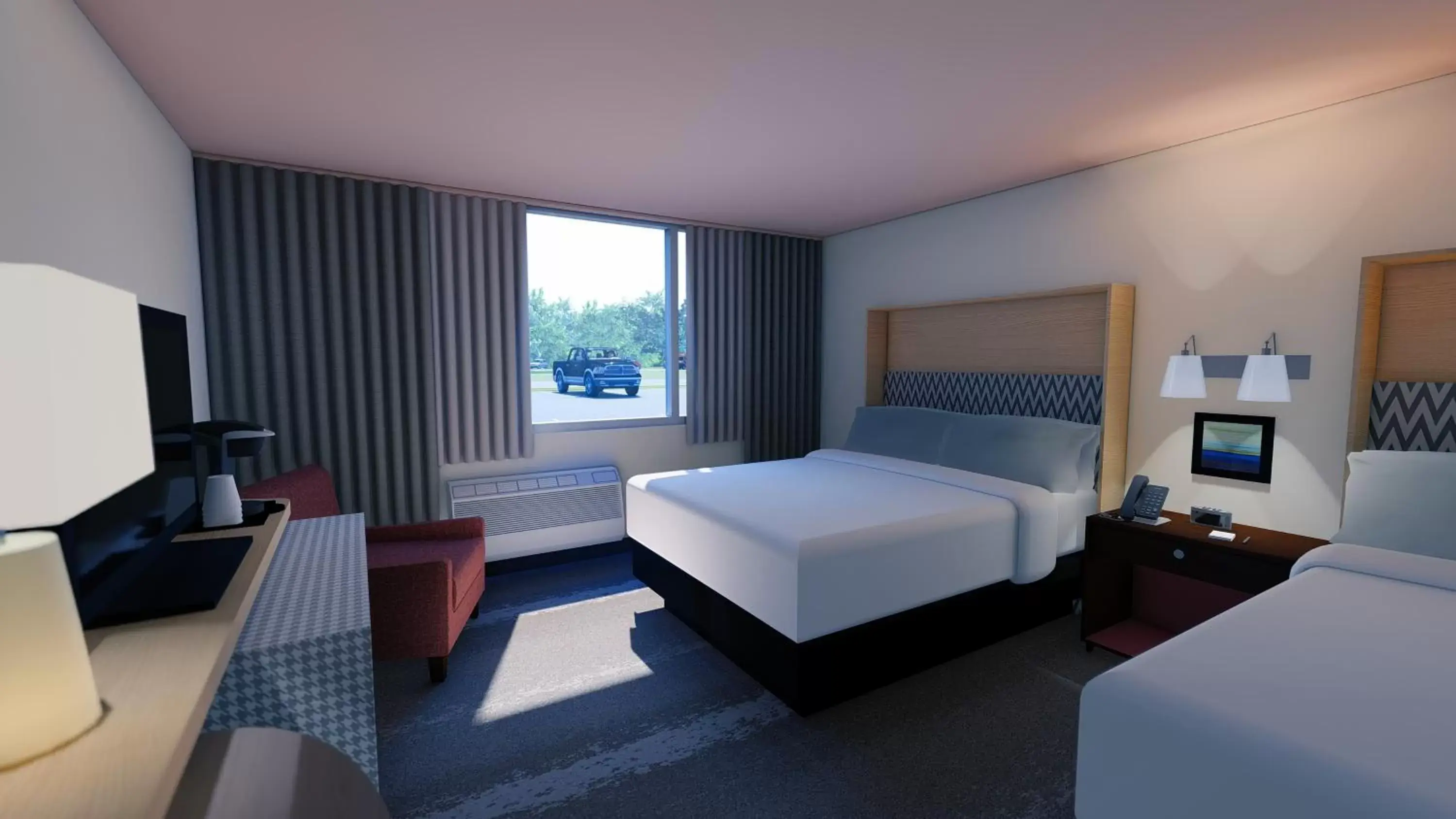 Bed in Holiday Inn Panama City, an IHG Hotel