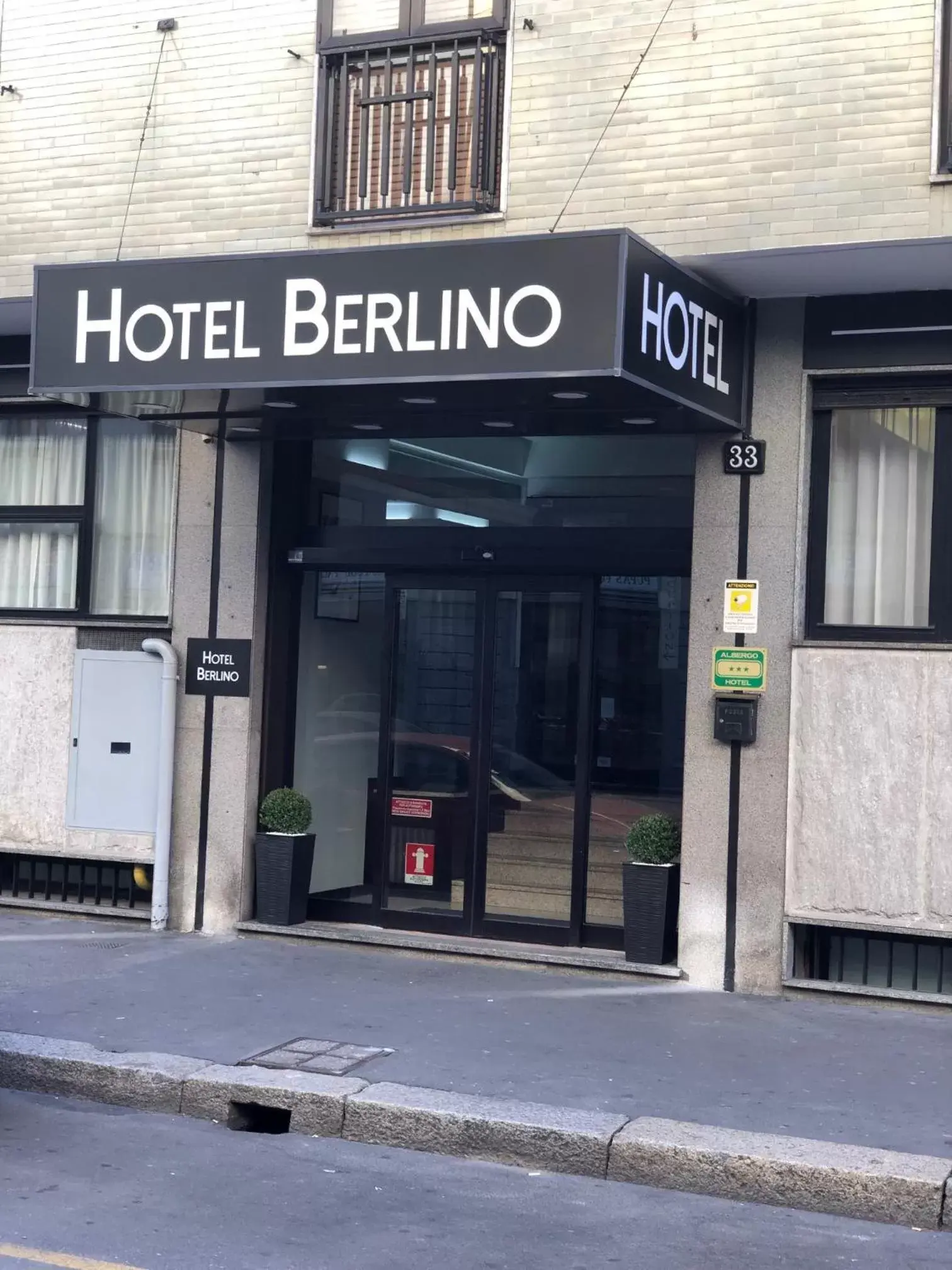 Property building in Hotel Berlino