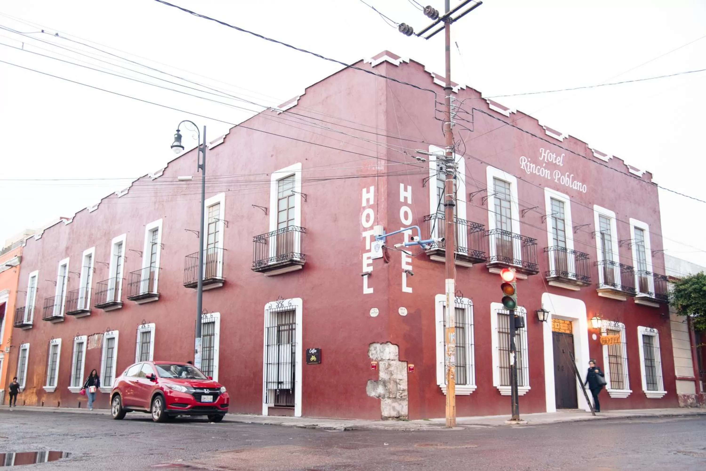 Property building in Hotel Rincón Poblano