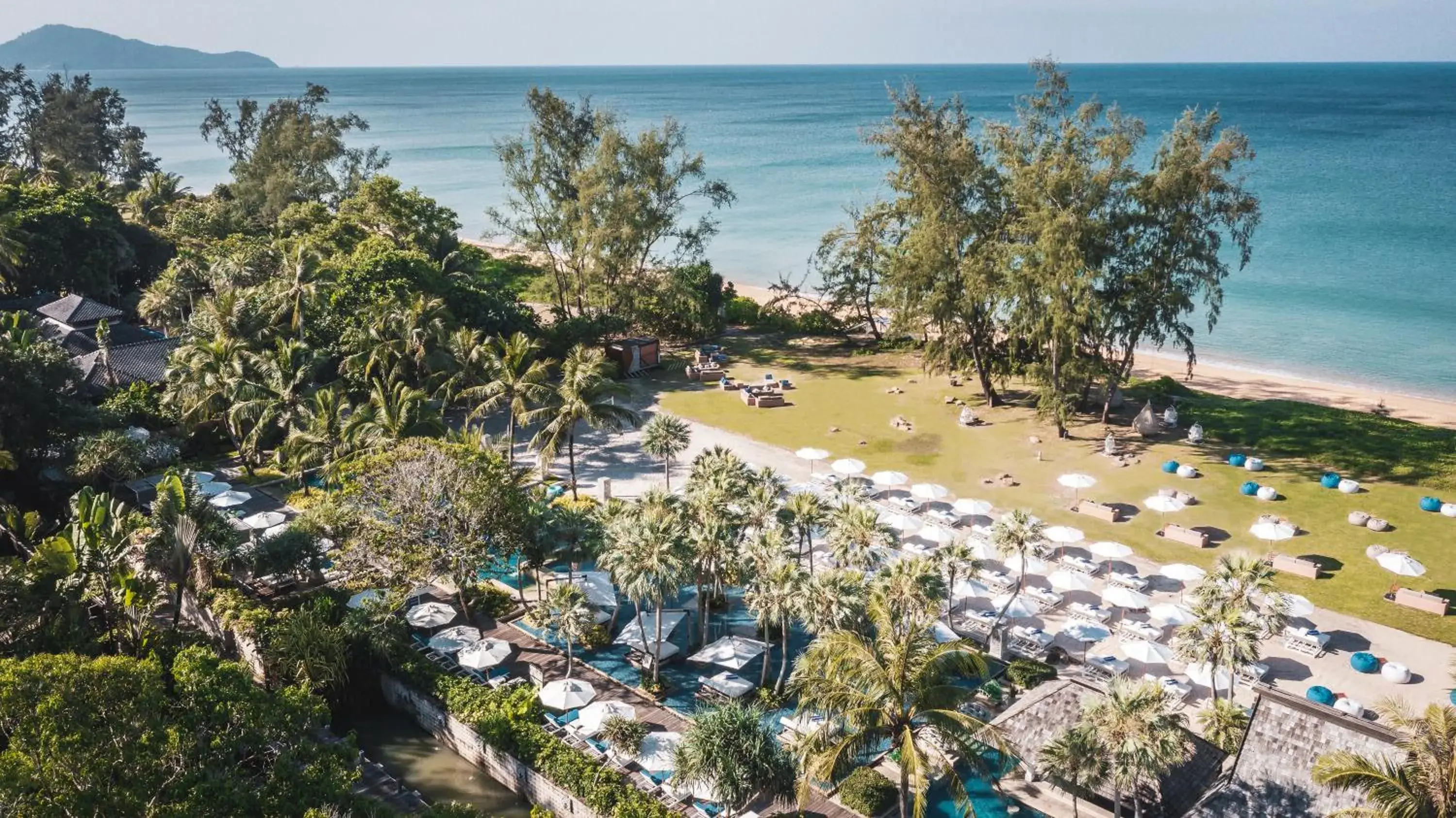 Bird's eye view in Anantara Mai Khao Phuket Villas Bird's eye view in Anantara Mai Khao Phuket Villas