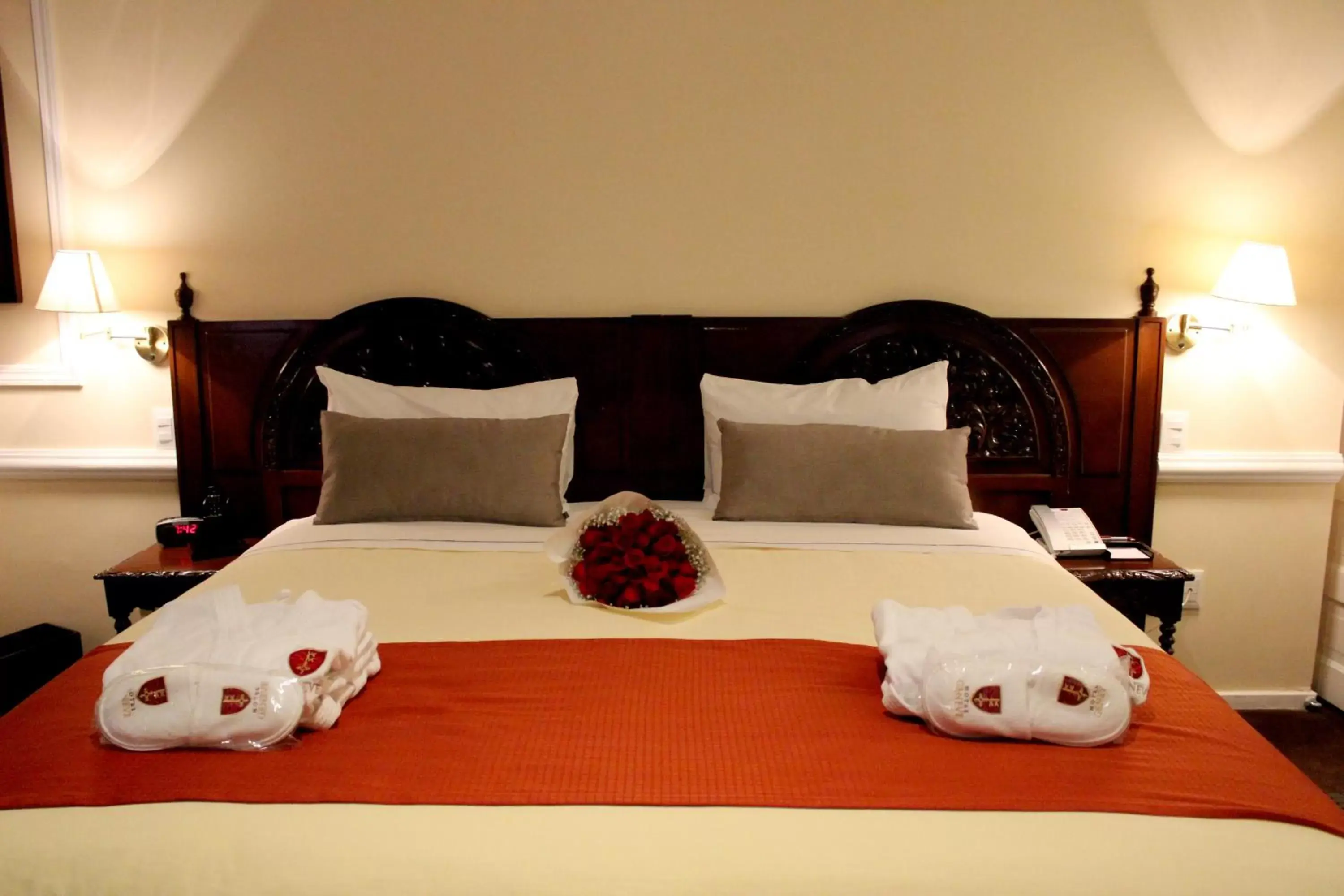 Bed in Hotel Geneve CD de Mexico