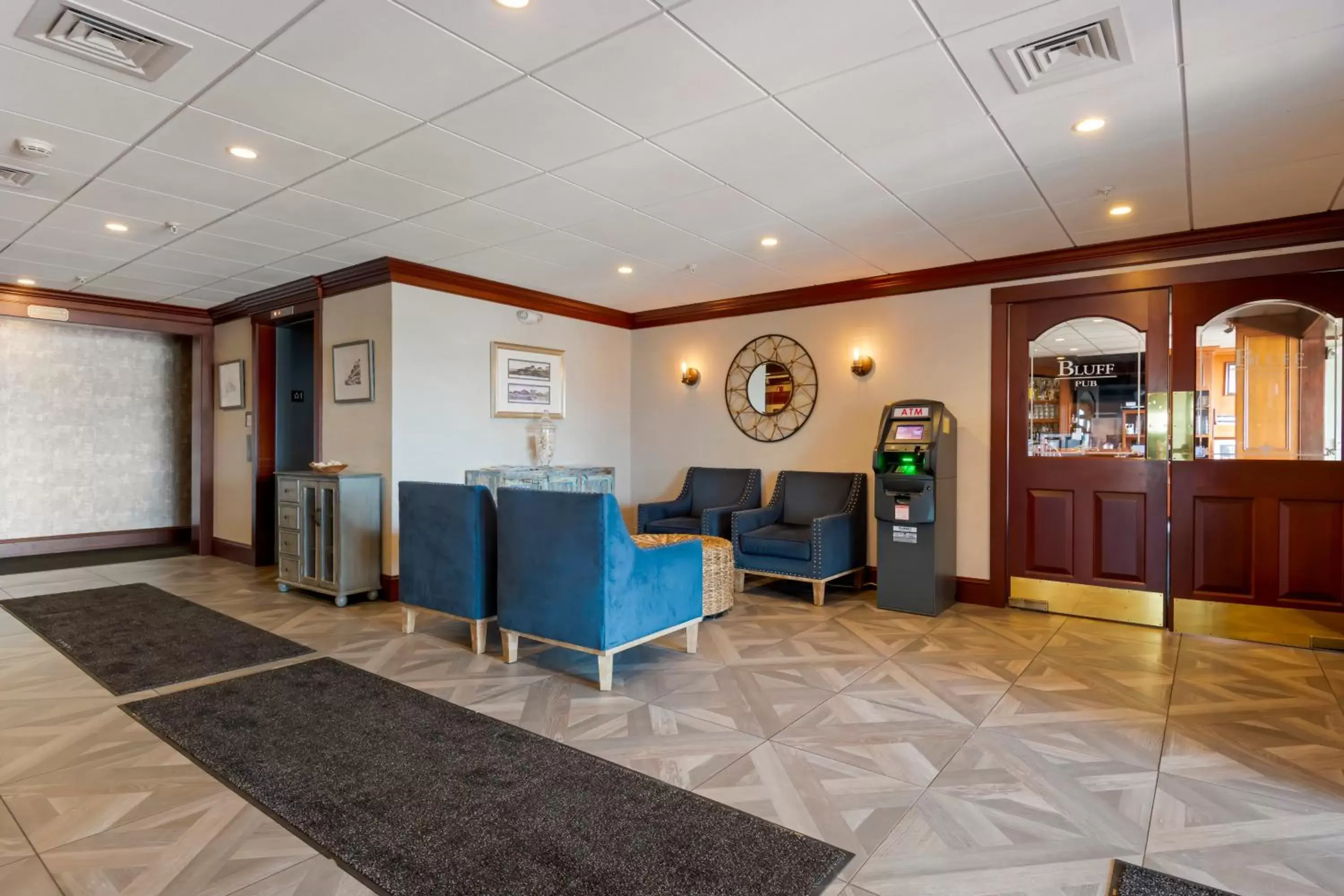 Lobby or reception in Union Bluff Hotel & Meeting House Lobby or reception in Union Bluff Hotel & Meeting House