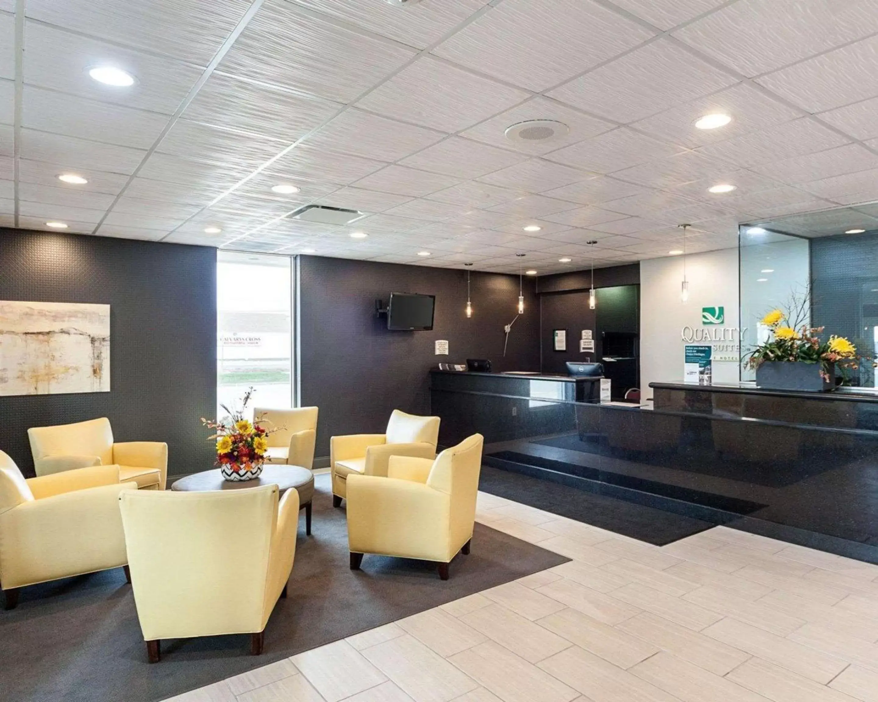 Lobby or reception in Quality Inn Montpelier Lobby or reception in Quality Inn Montpelier