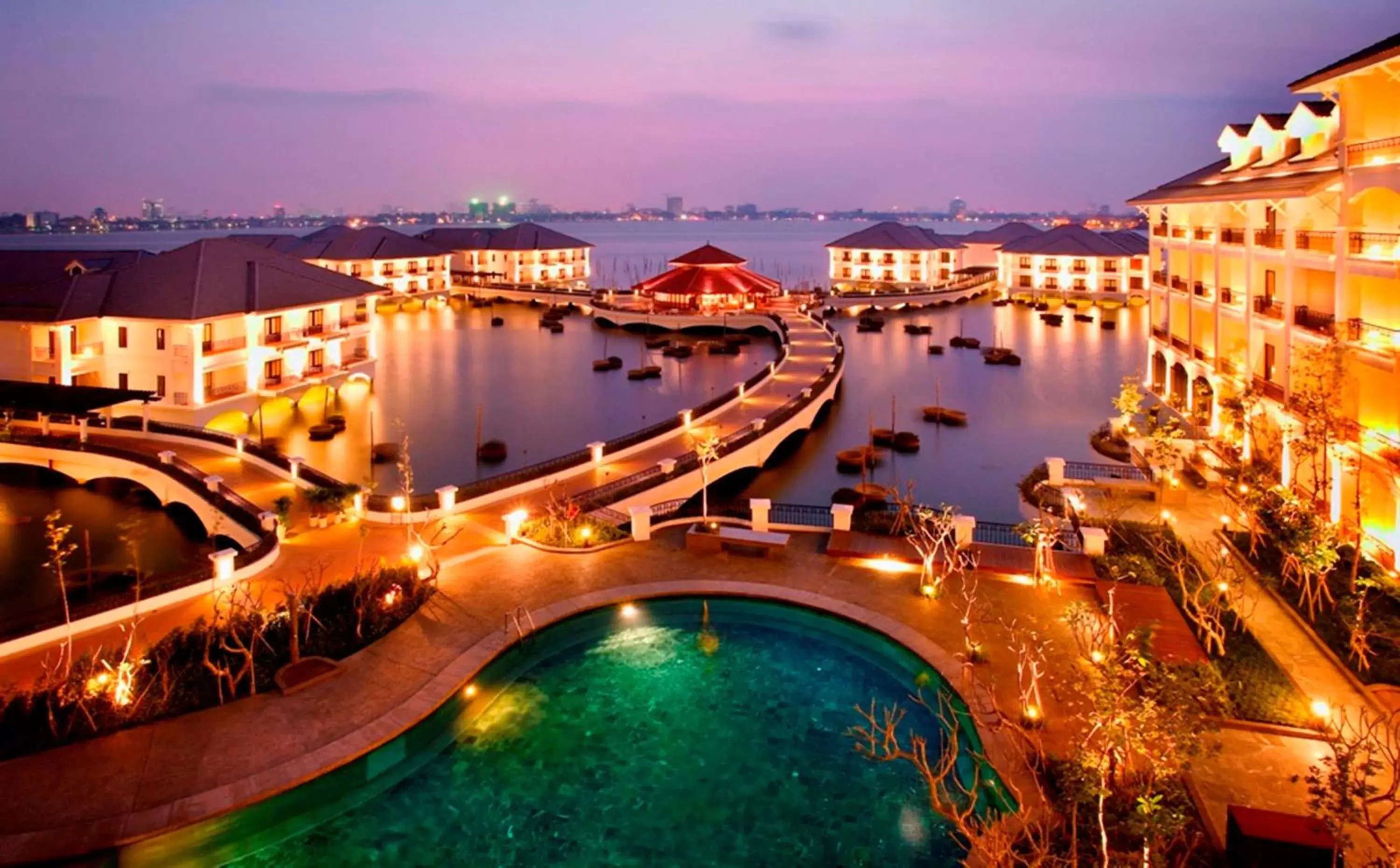 Bird's eye view in InterContinental Hanoi Westlake, an IHG Hotel