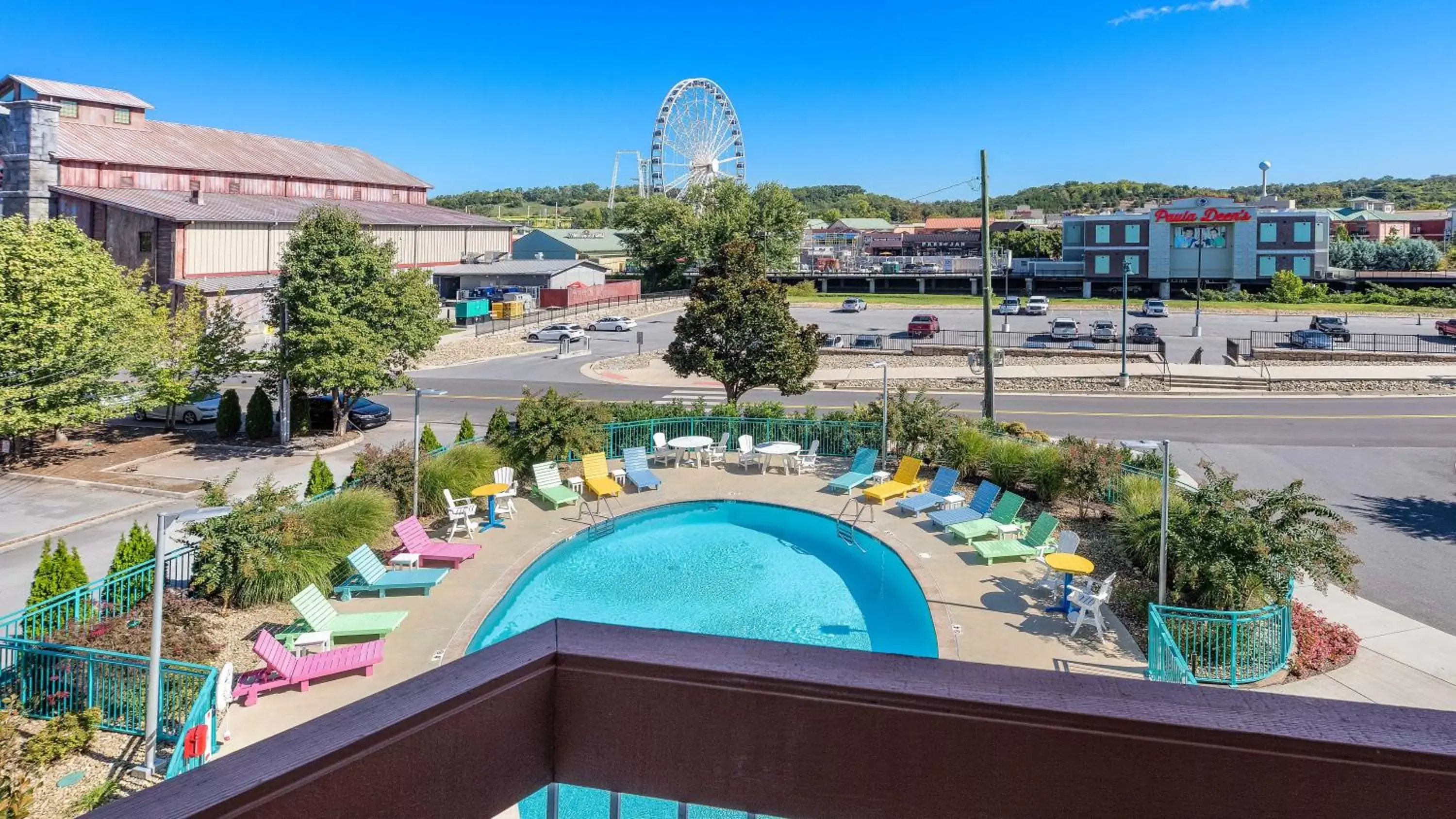 Balcony/Terrace, Pool View in Margaritaville Island Inn