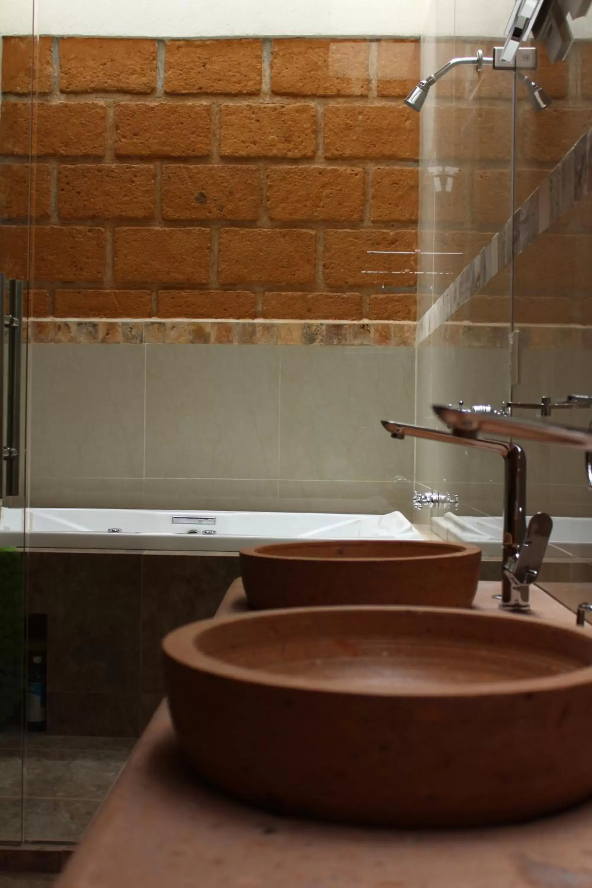 Decorative detail, Bathroom in Hotel Boutique La Herencia