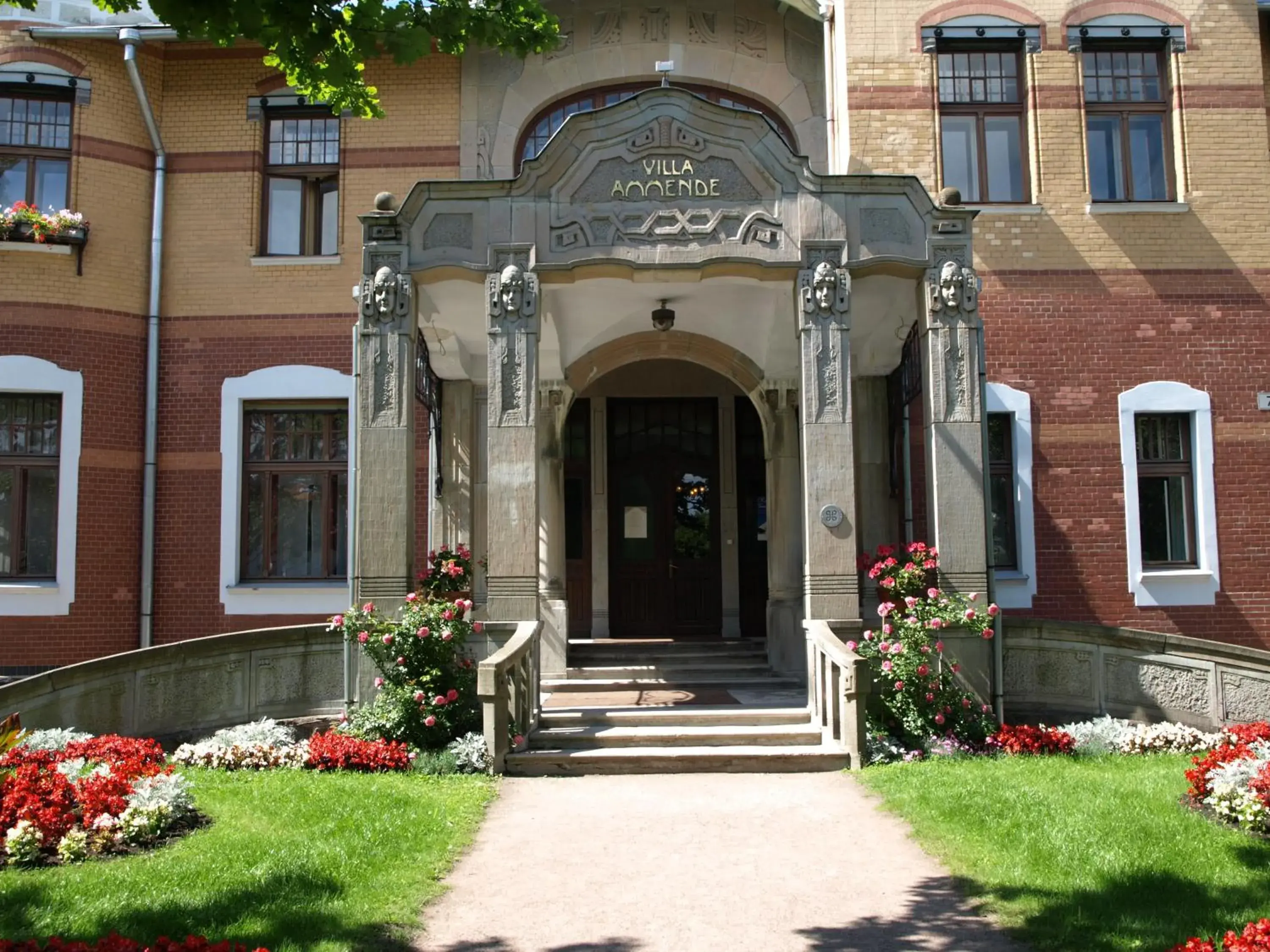 Facade/entrance in Villa Ammende Restaurant and Hotel