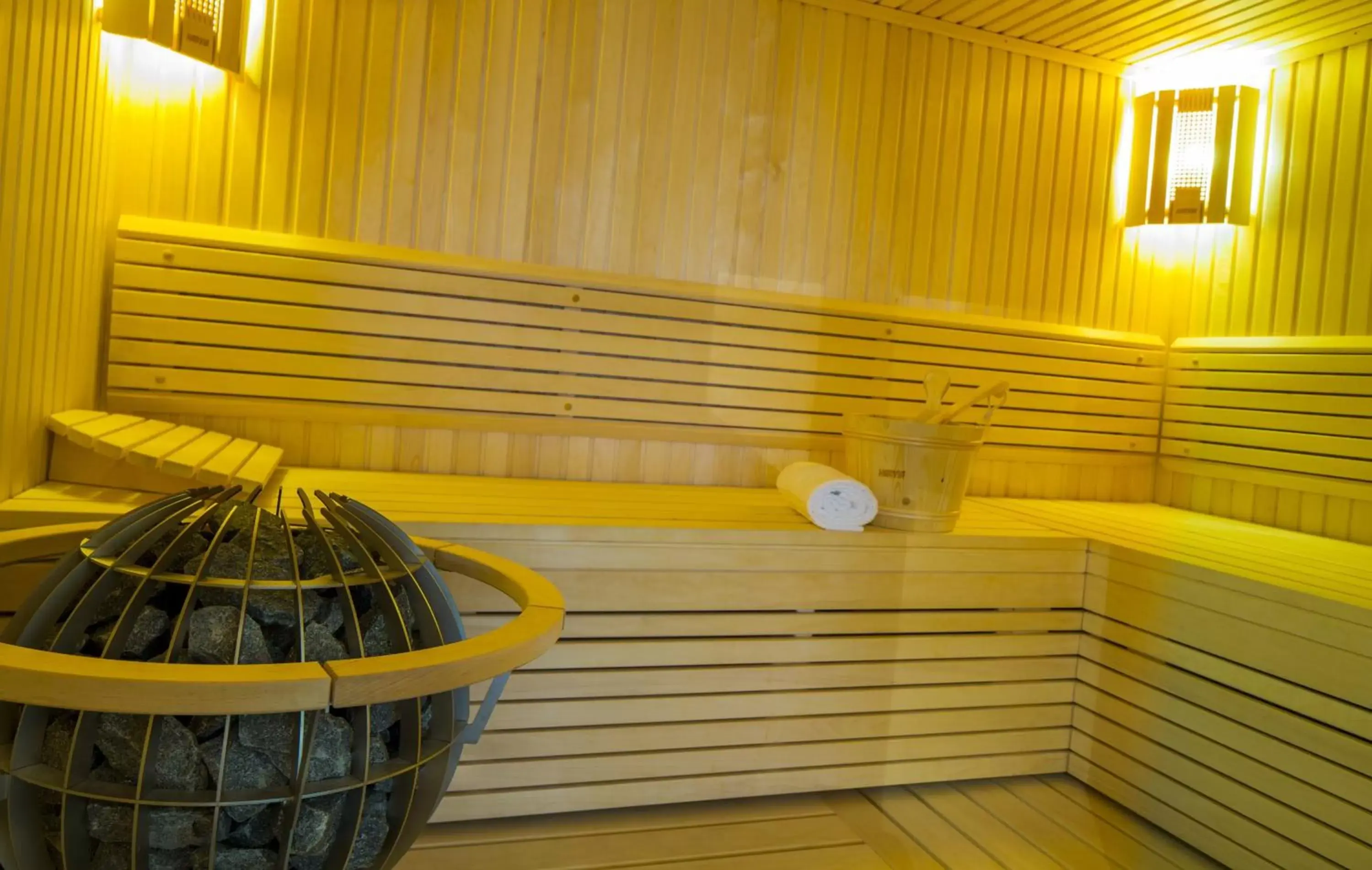 Sauna in Wellness- und Schneesporthotel Christiania