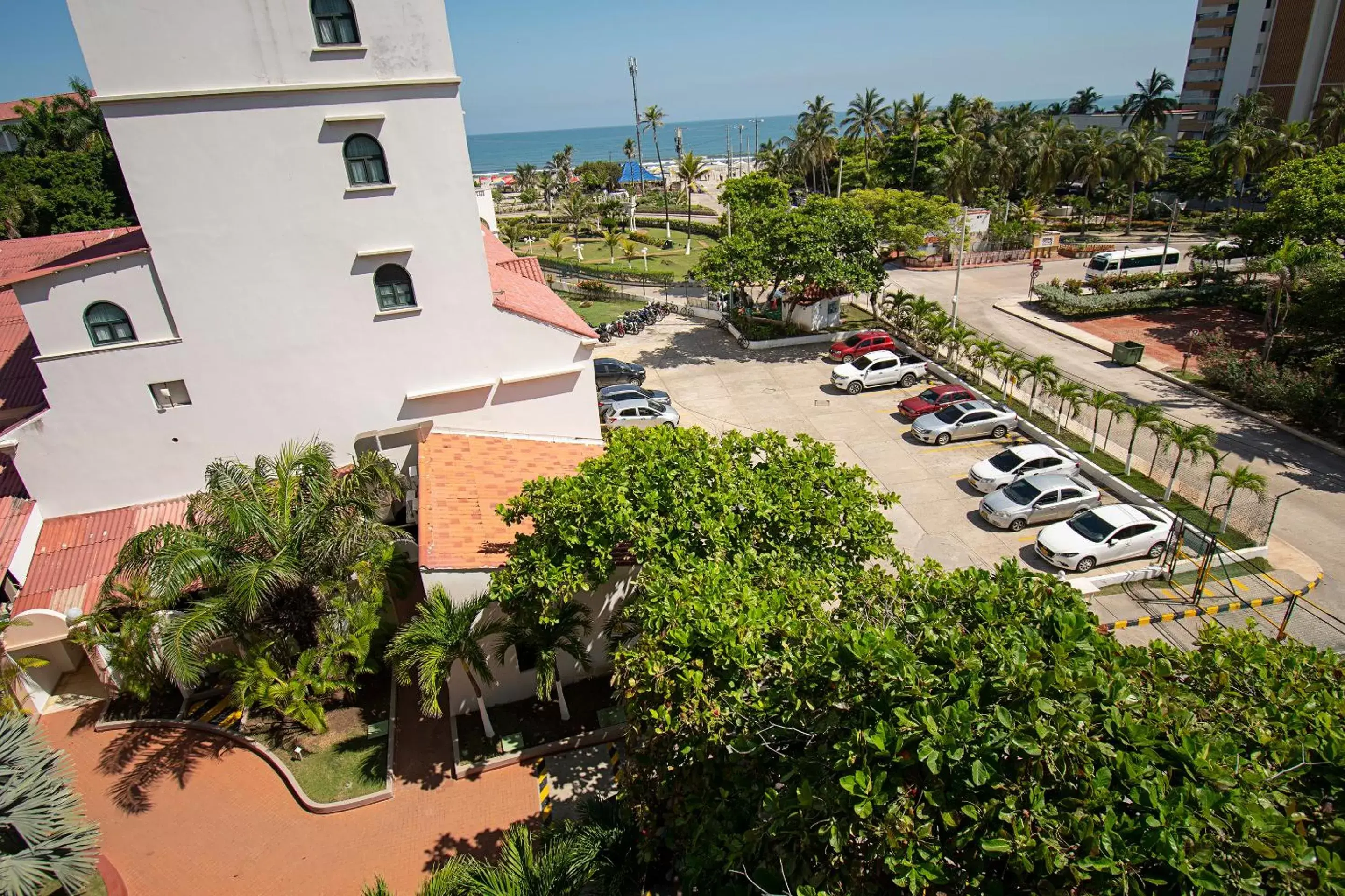 Parking, Bird's-eye View in Hotel Caribe by Faranda Grand, a member of Radisson Individuals