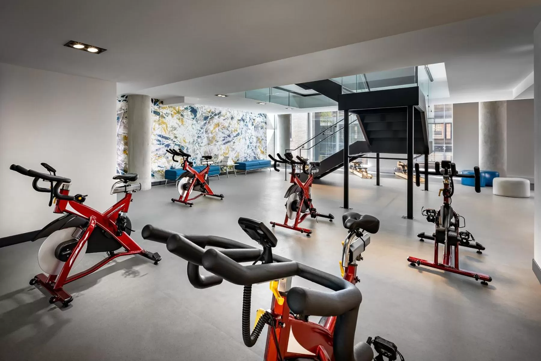 Fitness centre/facilities in Humaniti Hotel Montreal, Autograph Collection